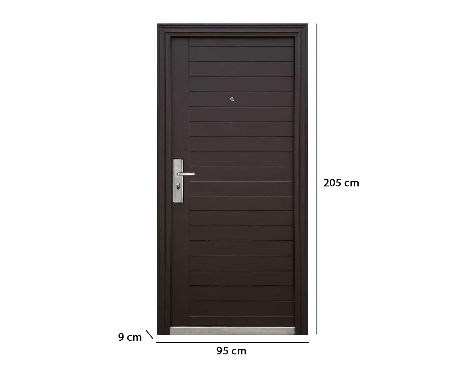 Foto 6 | Foto 6 | Puerta de Seguridad Protecto HOME de Acero para Interior / Exterior de 95 x 205 cm