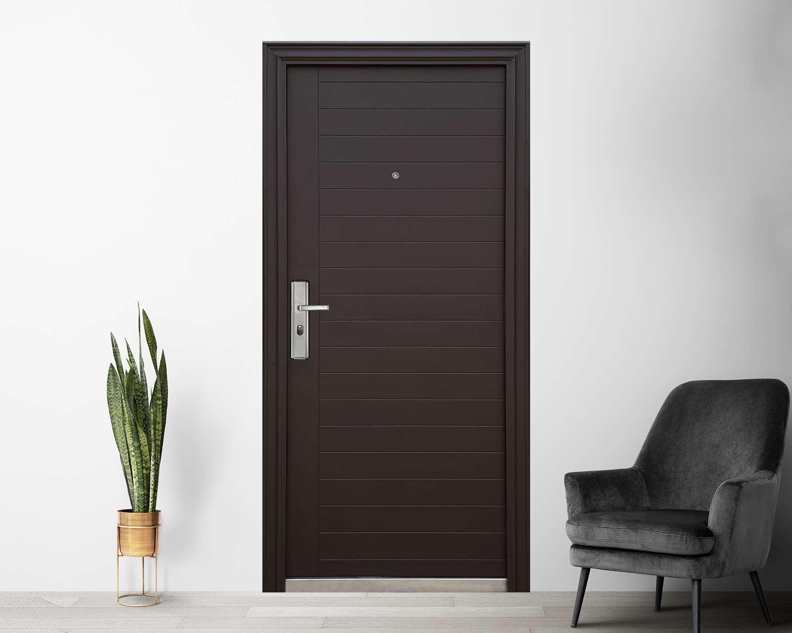 Puerta de Seguridad Protecto HOME de Acero para Interior / Exterior 95 x 205 cm