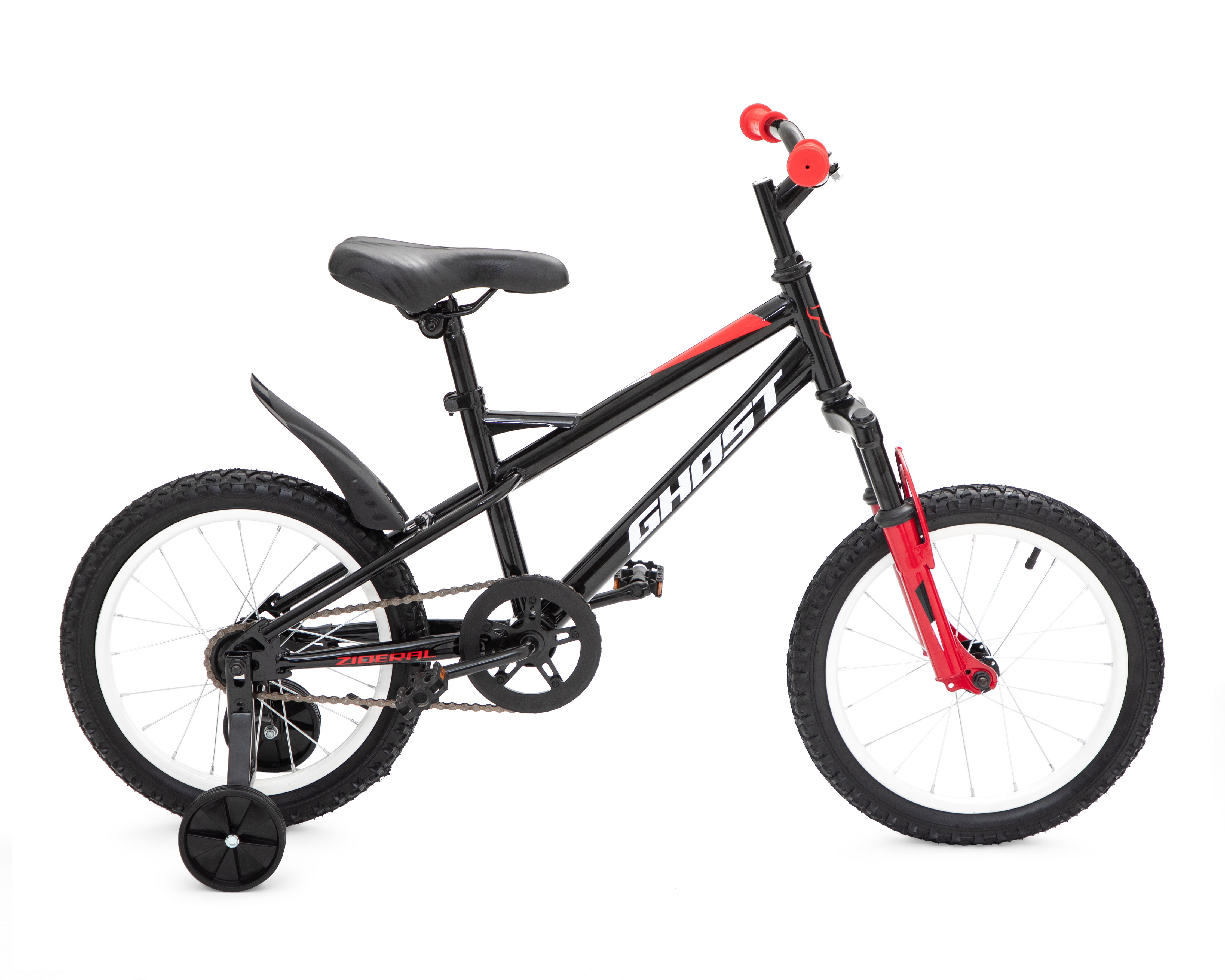 Bicicleta Ghost Zideral 16" Negra