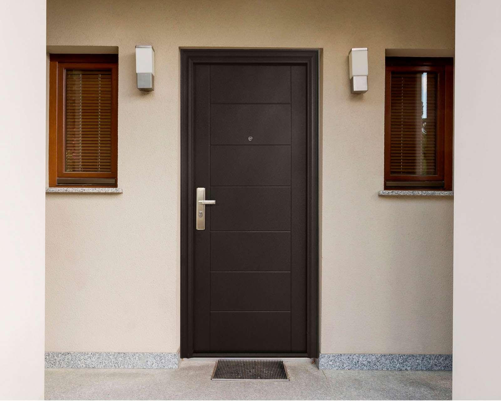 Puerta de Seguridad Eversafe de Acero para Exterior de 96 x 213 cm