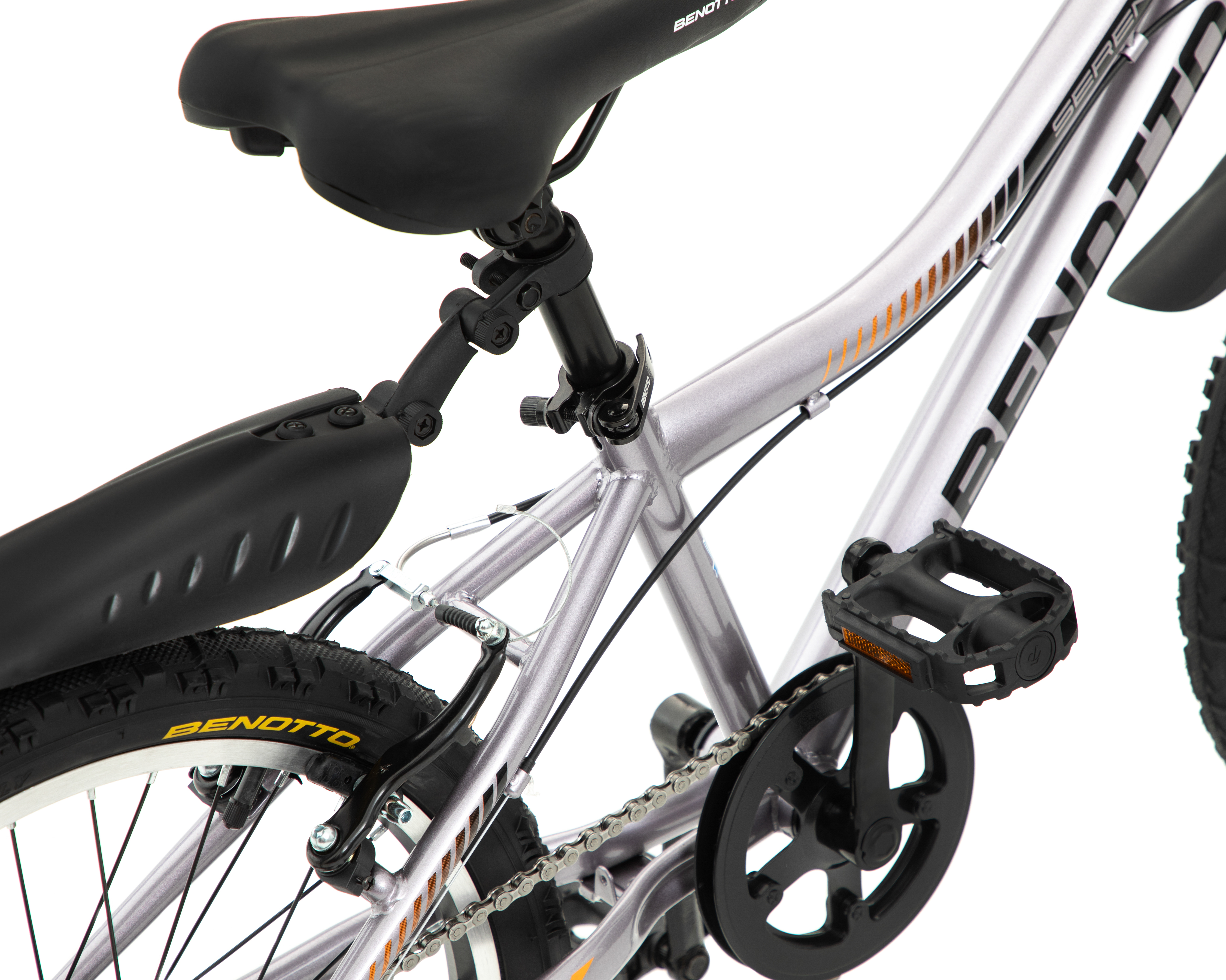Foto 7 pulgar | Foto 6 | Bicicleta de Montaña Benotto Serengetti 20" Gris