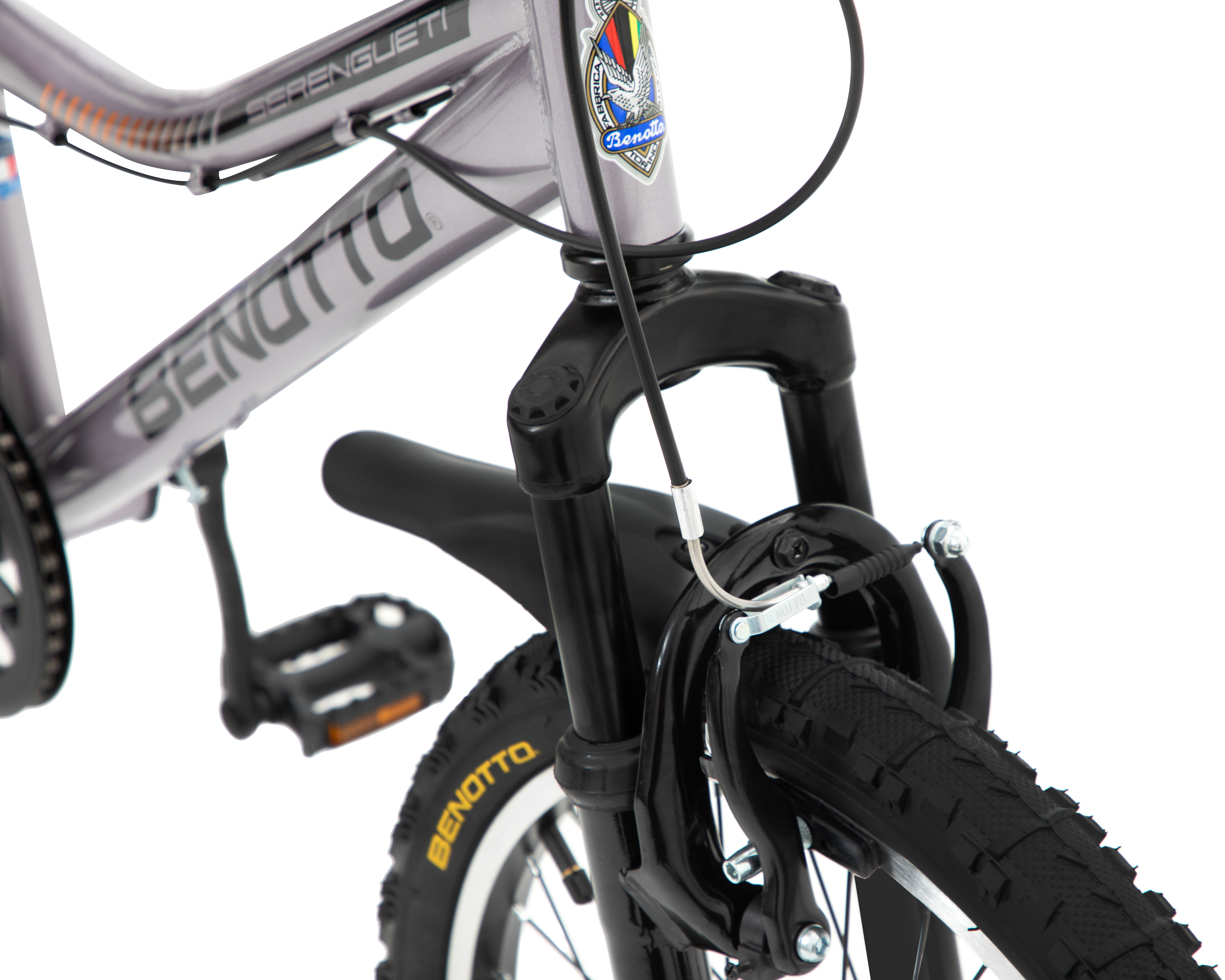 Foto 8 pulgar | Foto 7 | Bicicleta de Montaña Benotto Serengetti 20" Gris