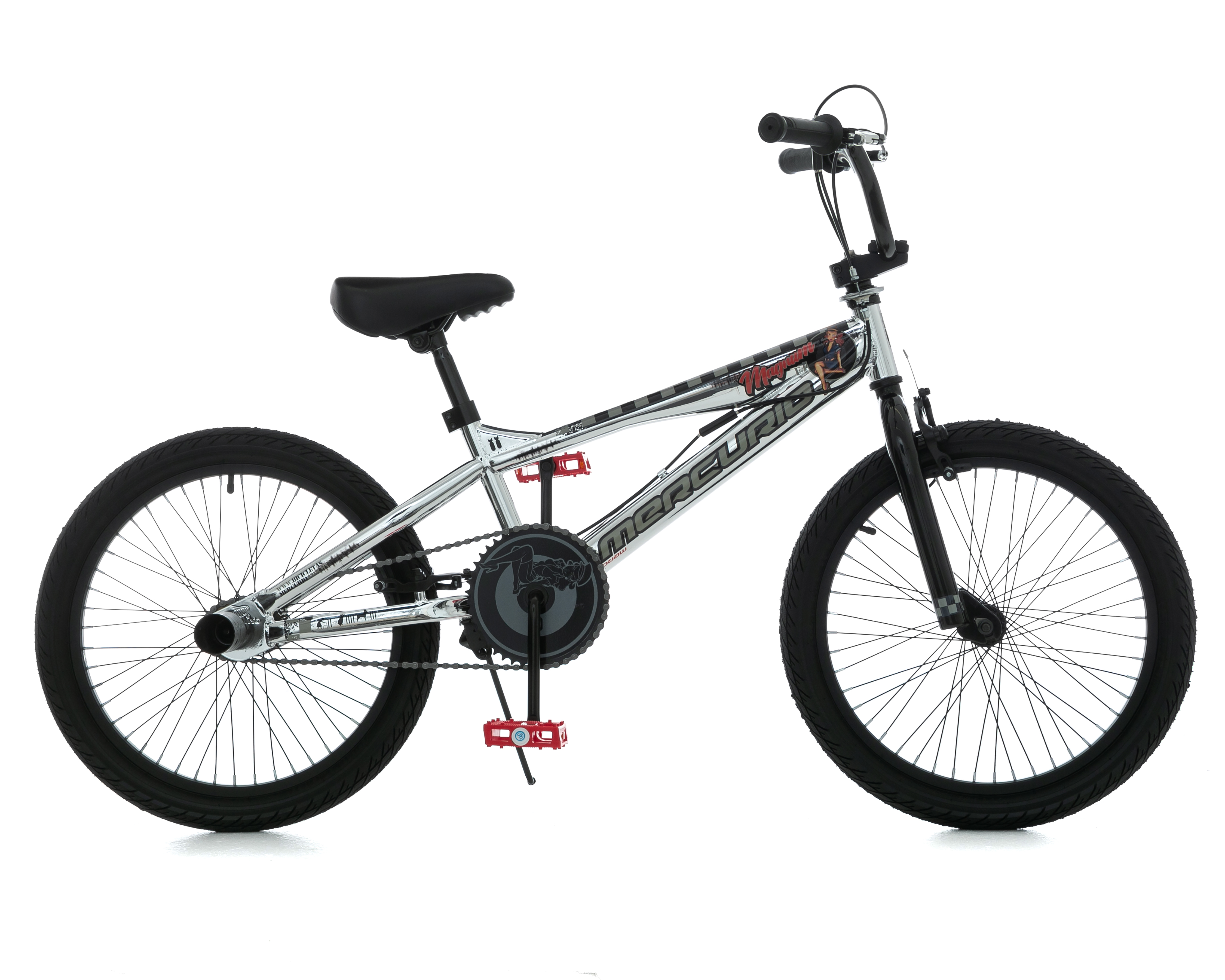 Foto 3 pulgar | Foto 2 | Bicicleta Freestyle Mercurio Magnum 20” Blanca