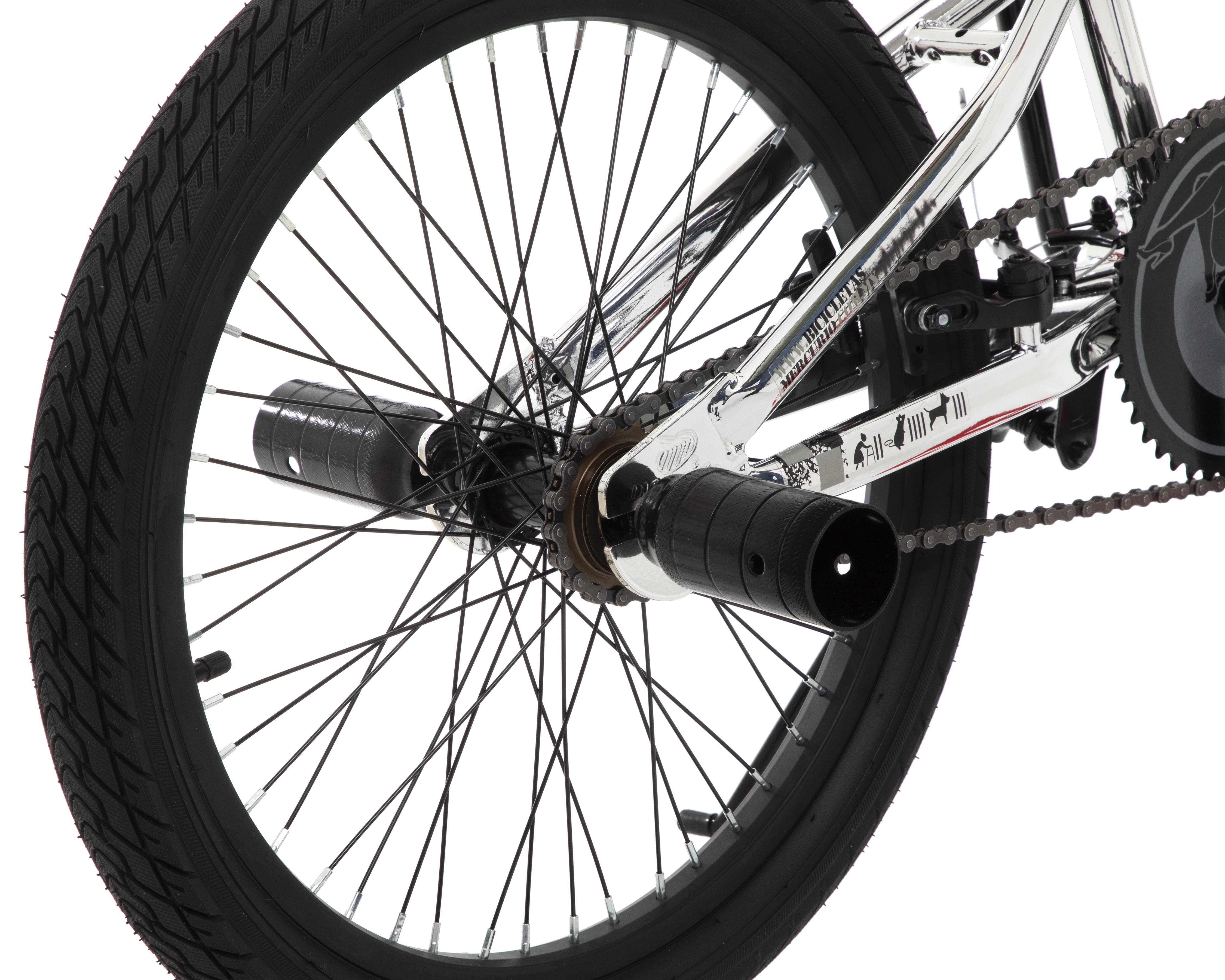 Foto 6 | Foto 6 | Bicicleta Freestyle Mercurio Magnum 20” Blanca