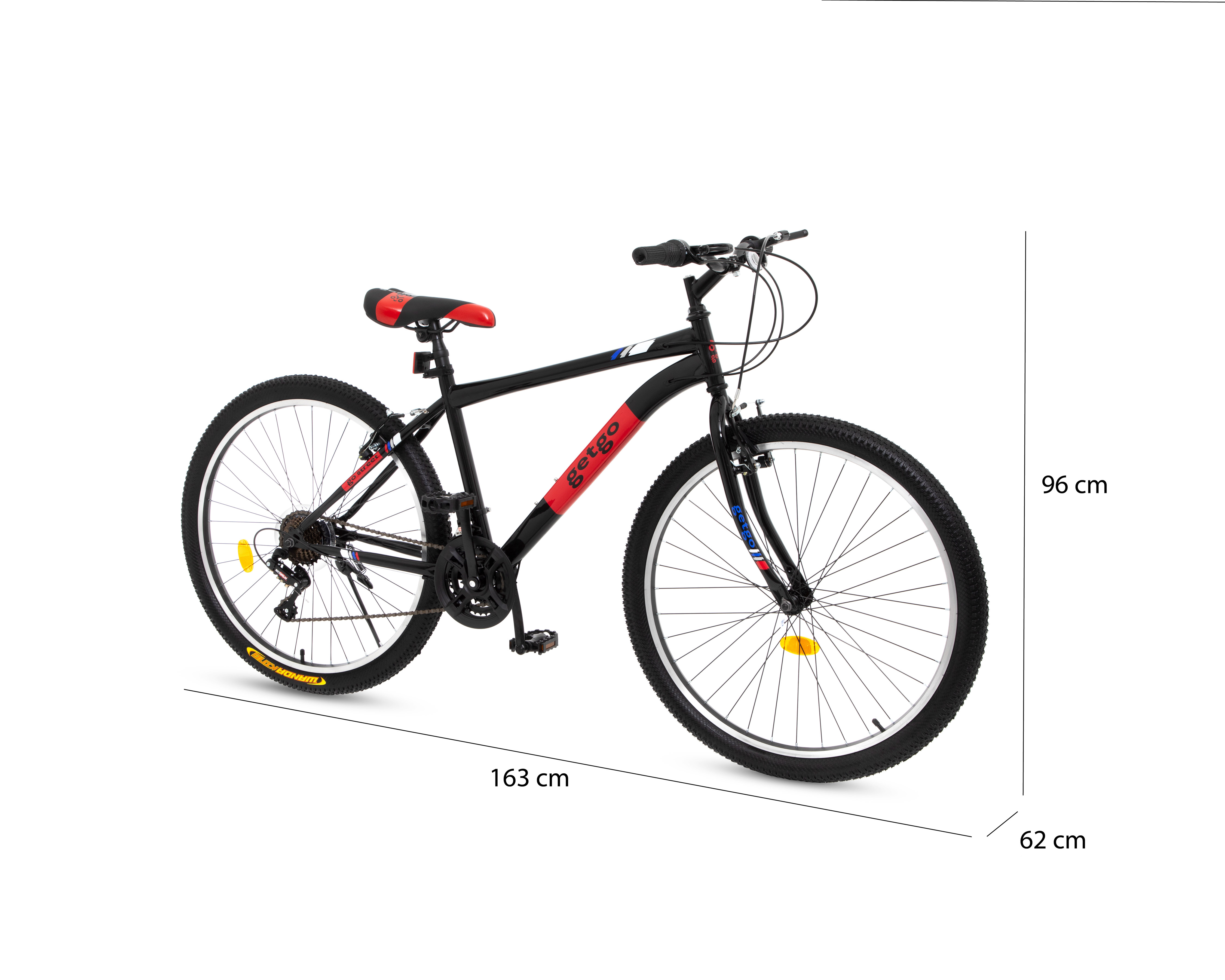 Foto 6 | Foto 6 | Bicicleta de Montaña Getgo Street 26" Negra