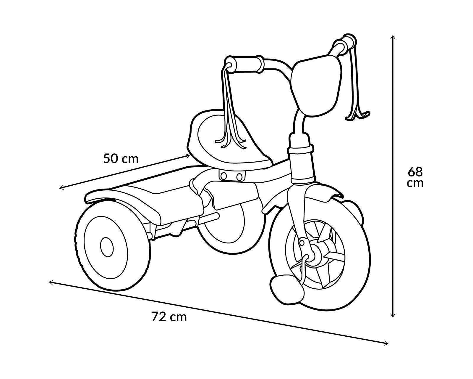 Foto 8 | Foto 8 | Triciclo Promeyco Rock Girl R Rosa