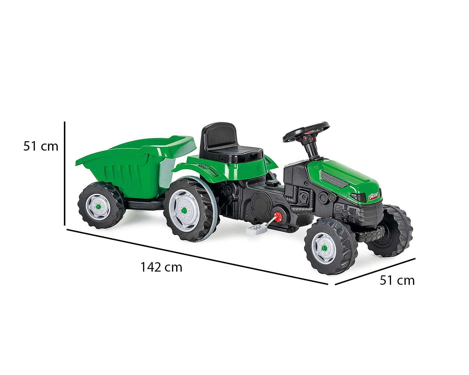 Foto 9 pulgar | Foto 8 | Montable Tractor Rally Wheels Verde