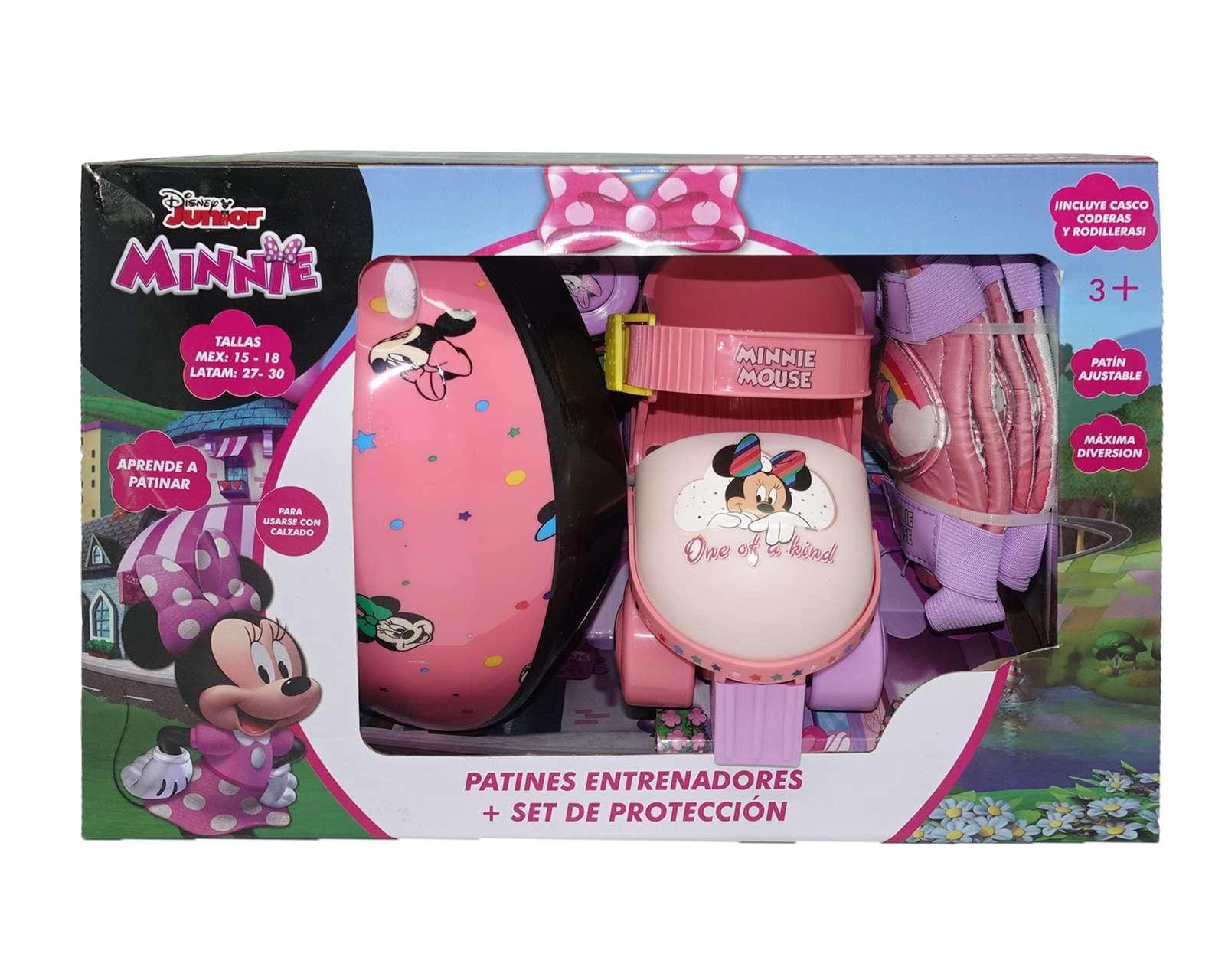 Foto 6 pulgar | Foto 6 | Patines Jorwa Minnie Rosa Ajustables
