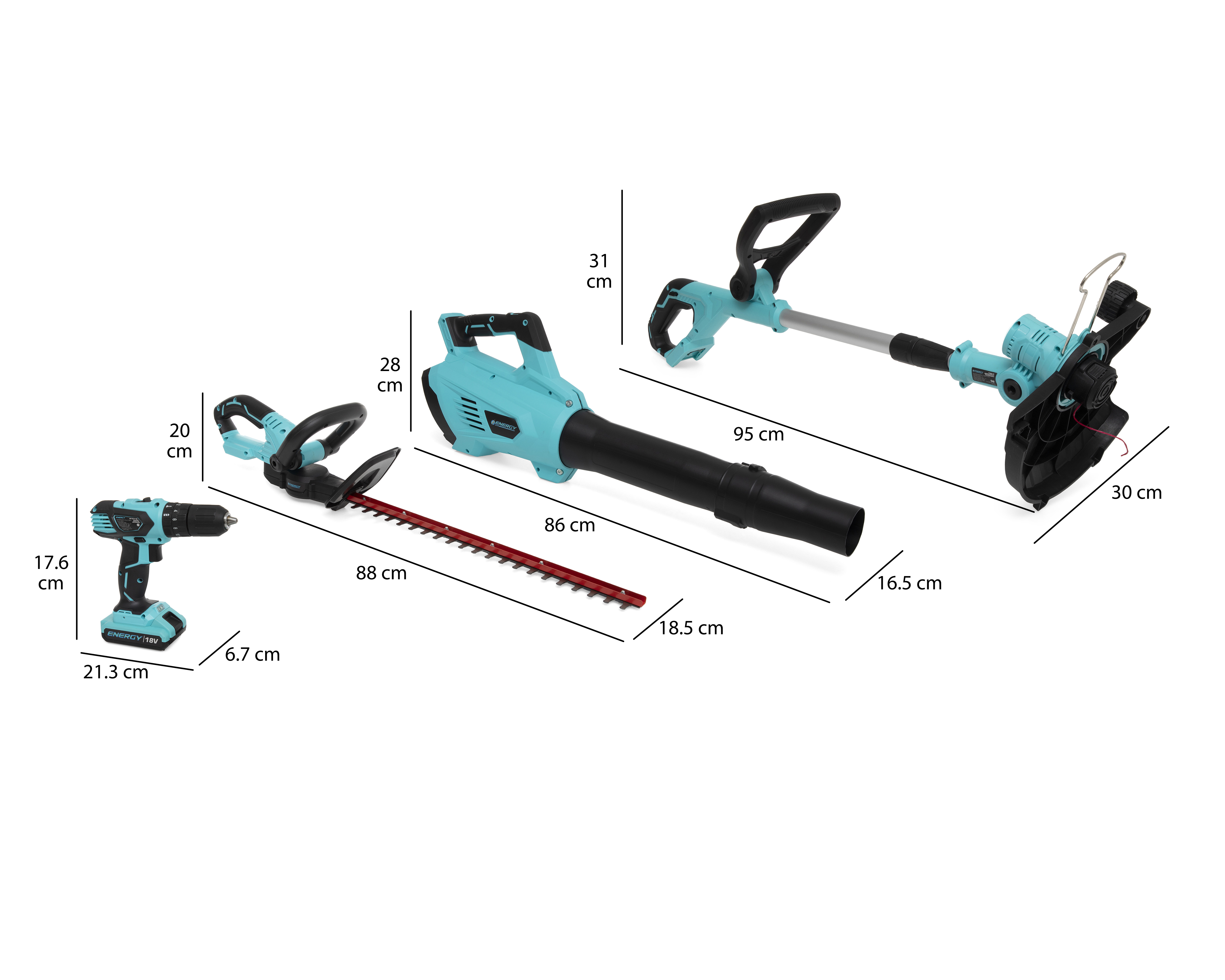 Foto 8 | Foto 8 | Herramientas de Jardinería Synergy 4 Piezas