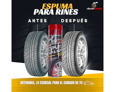 Foto 1 | Foto 1 | Espuma para Rines Autokings 440 ml