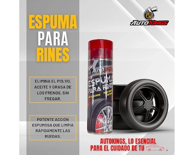 Foto 3 | Foto 3 | Espuma para Rines Autokings 440 ml