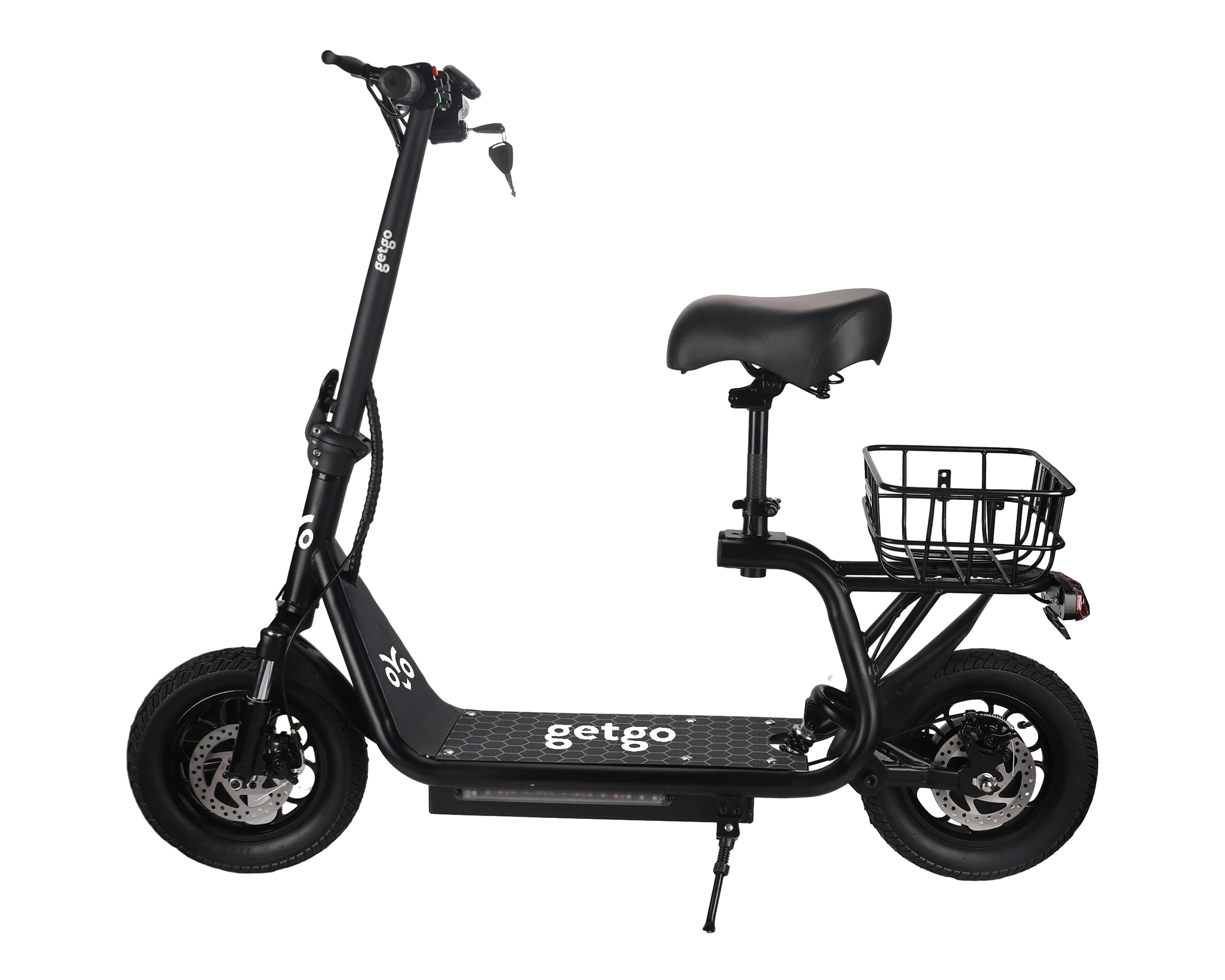 Foto 3 pulgar | Foto 2 | Scooter Eléctrico GetGo City hasta 25 km/h Negro