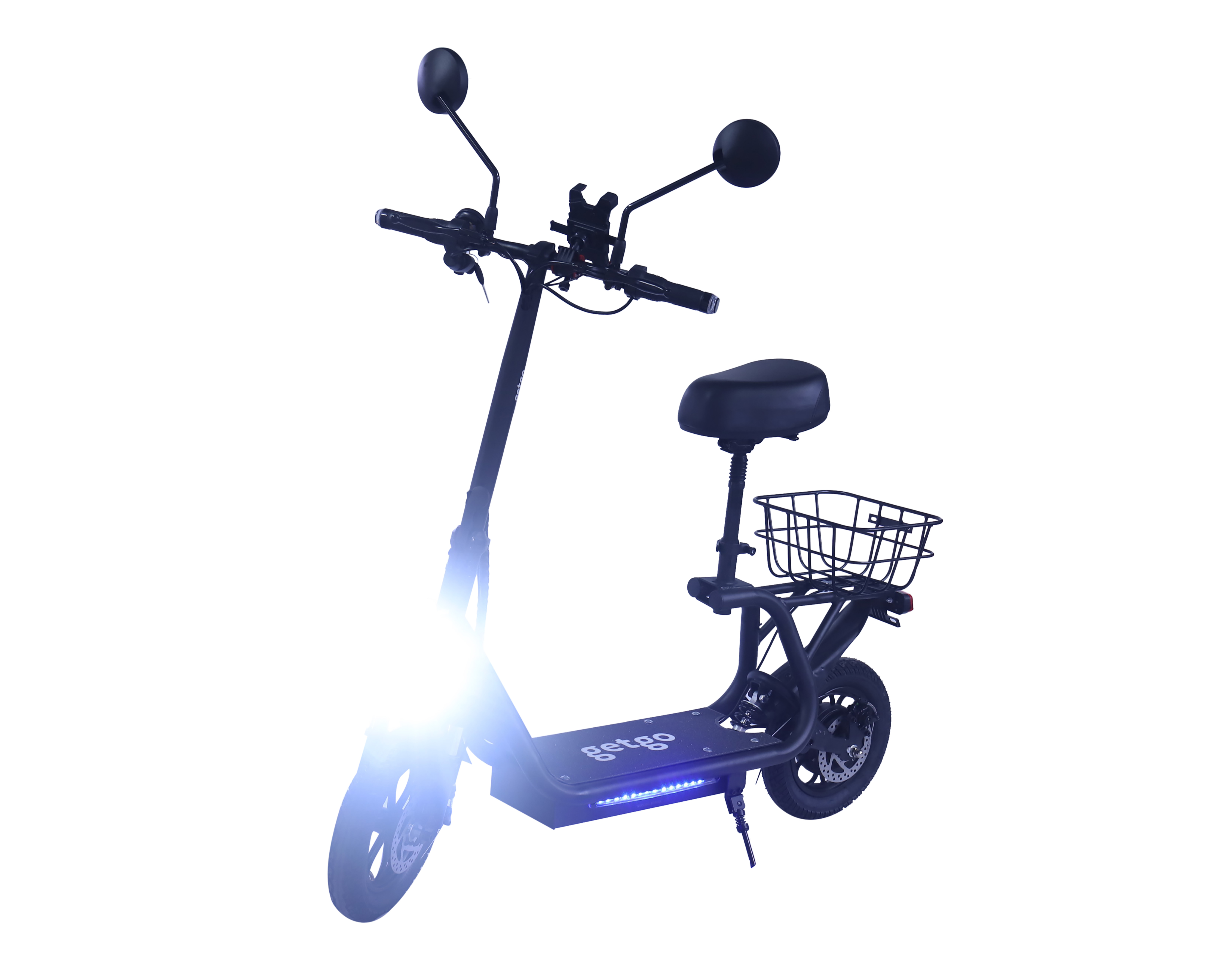 Foto 8 pulgar | Foto 7 | Scooter Eléctrico GetGo City hasta 25 km/h Negro