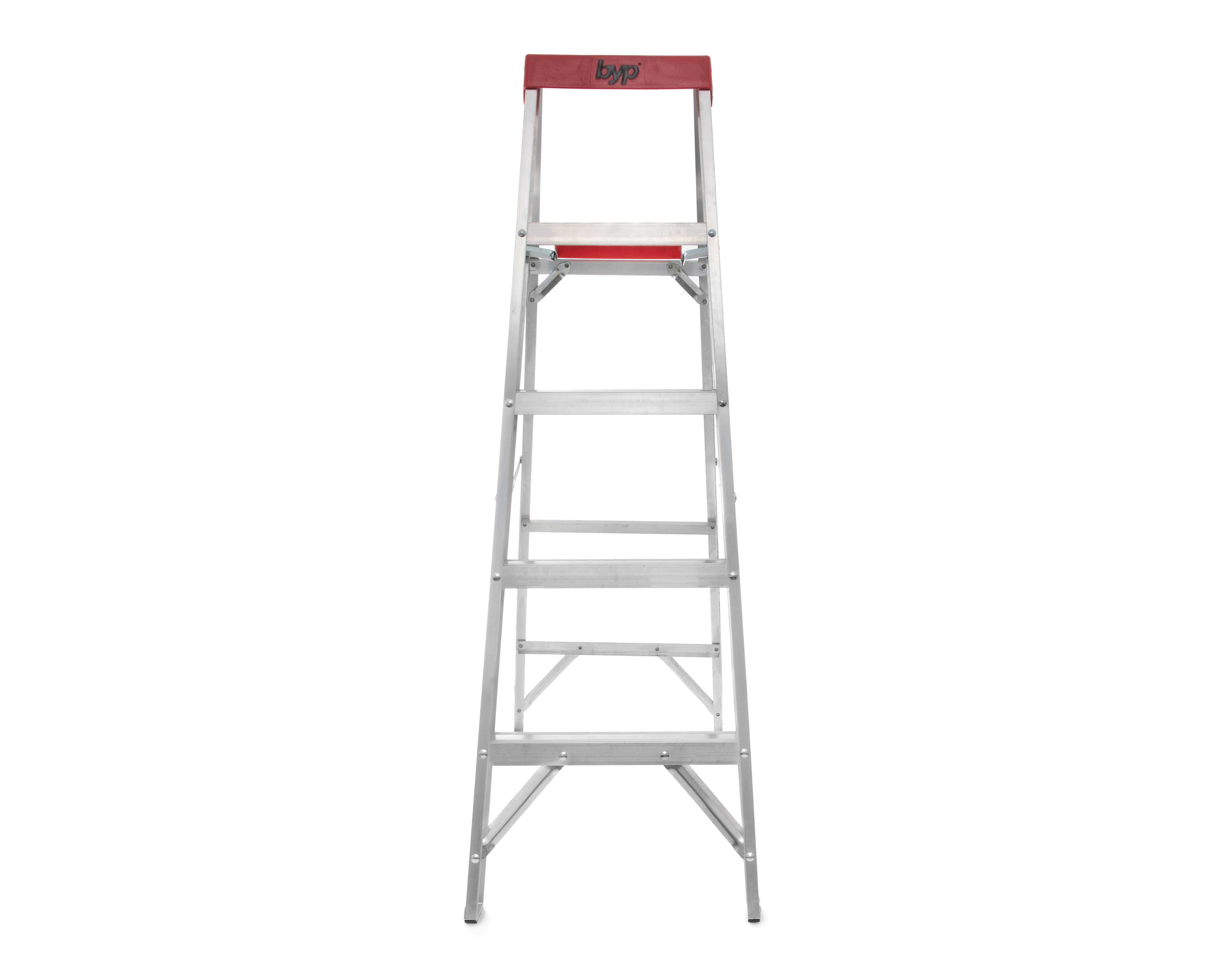 Foto 2 | Foto 2 | Escalera de Peldaño BYP Aluminio 155 cm