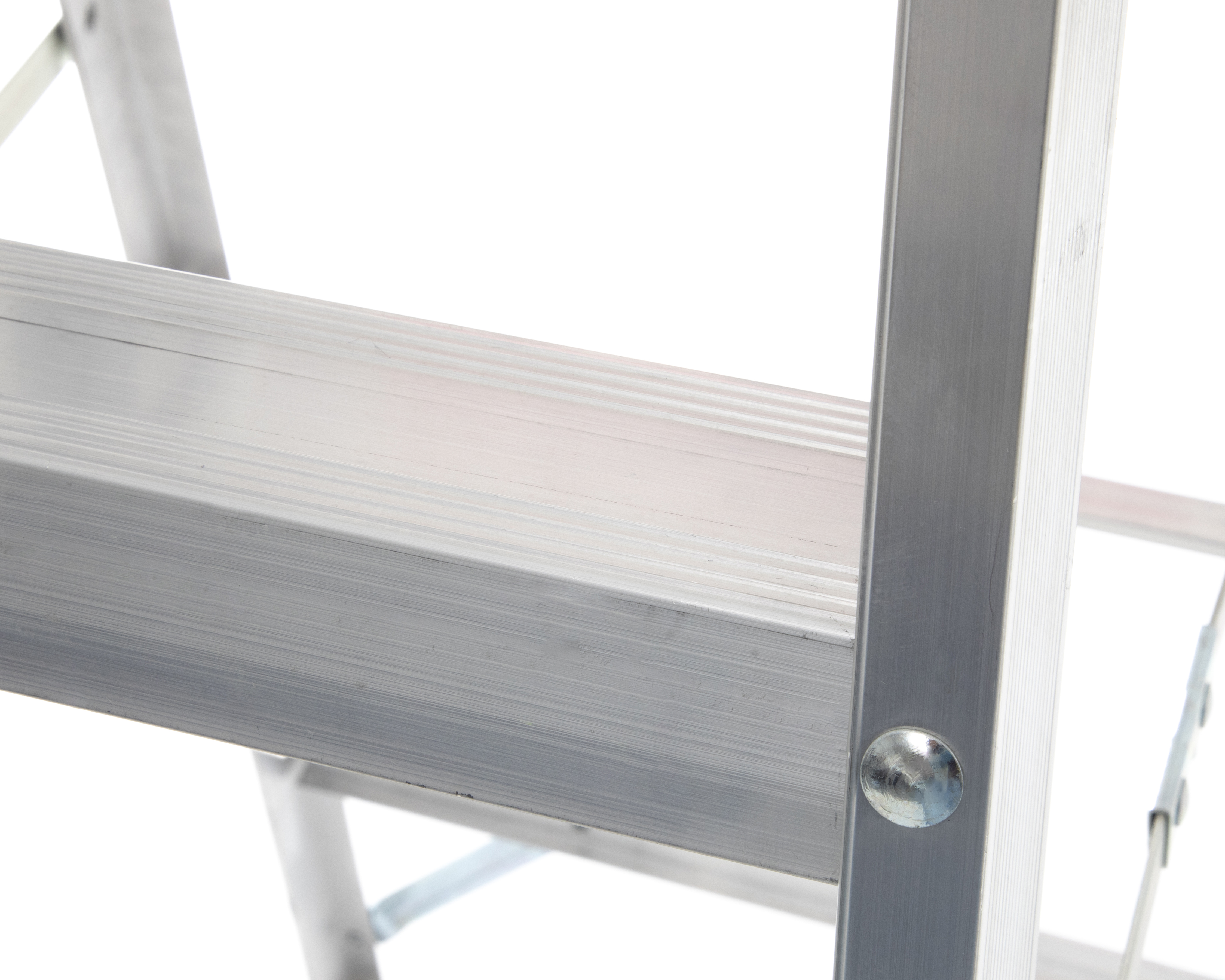 Foto 4 pulgar | Foto 3 | Escalera de Peldaño BYP Aluminio 155 cm