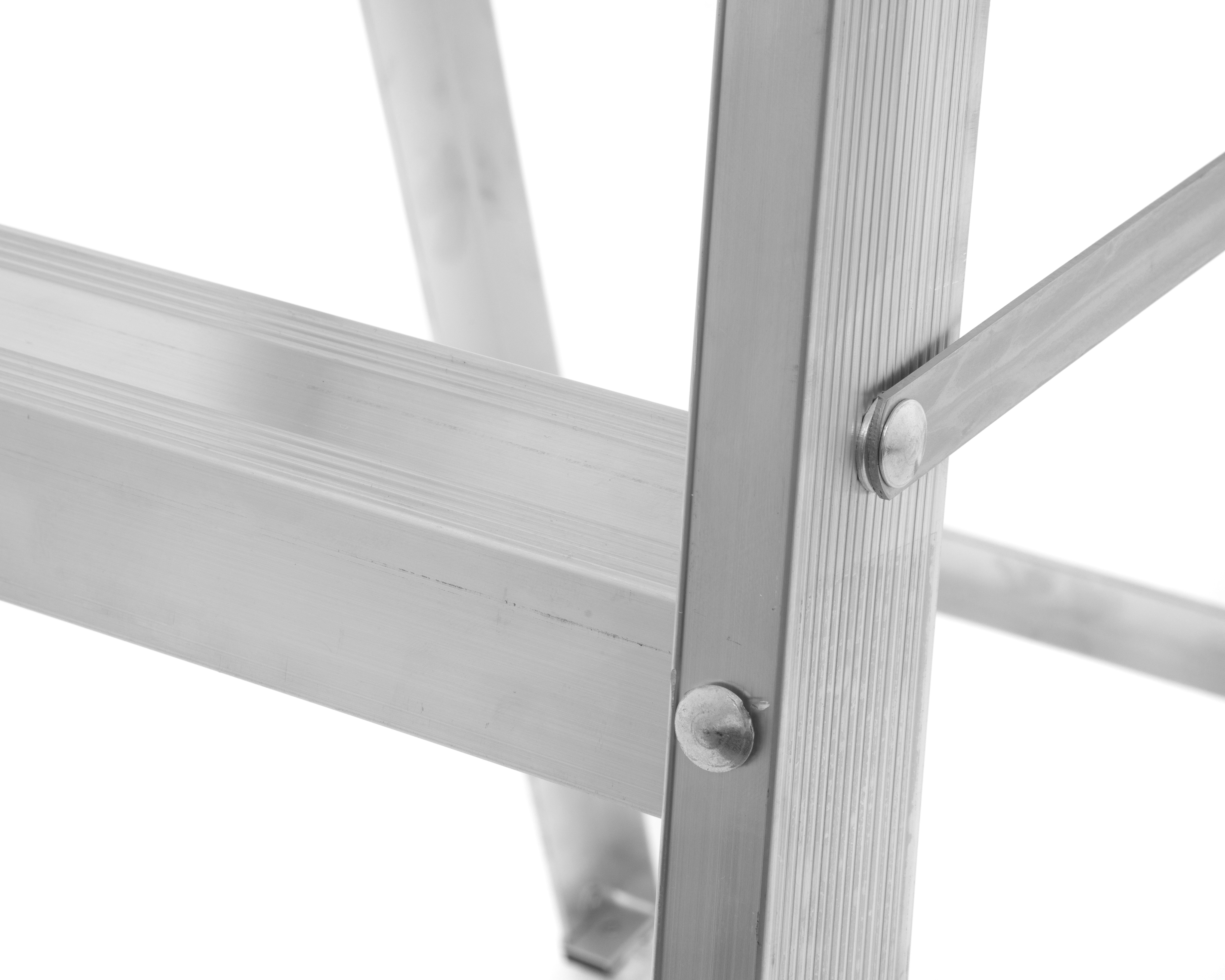 Foto 3 | Foto 3 | Escalera de Peldaños Aluminio 125 cm
