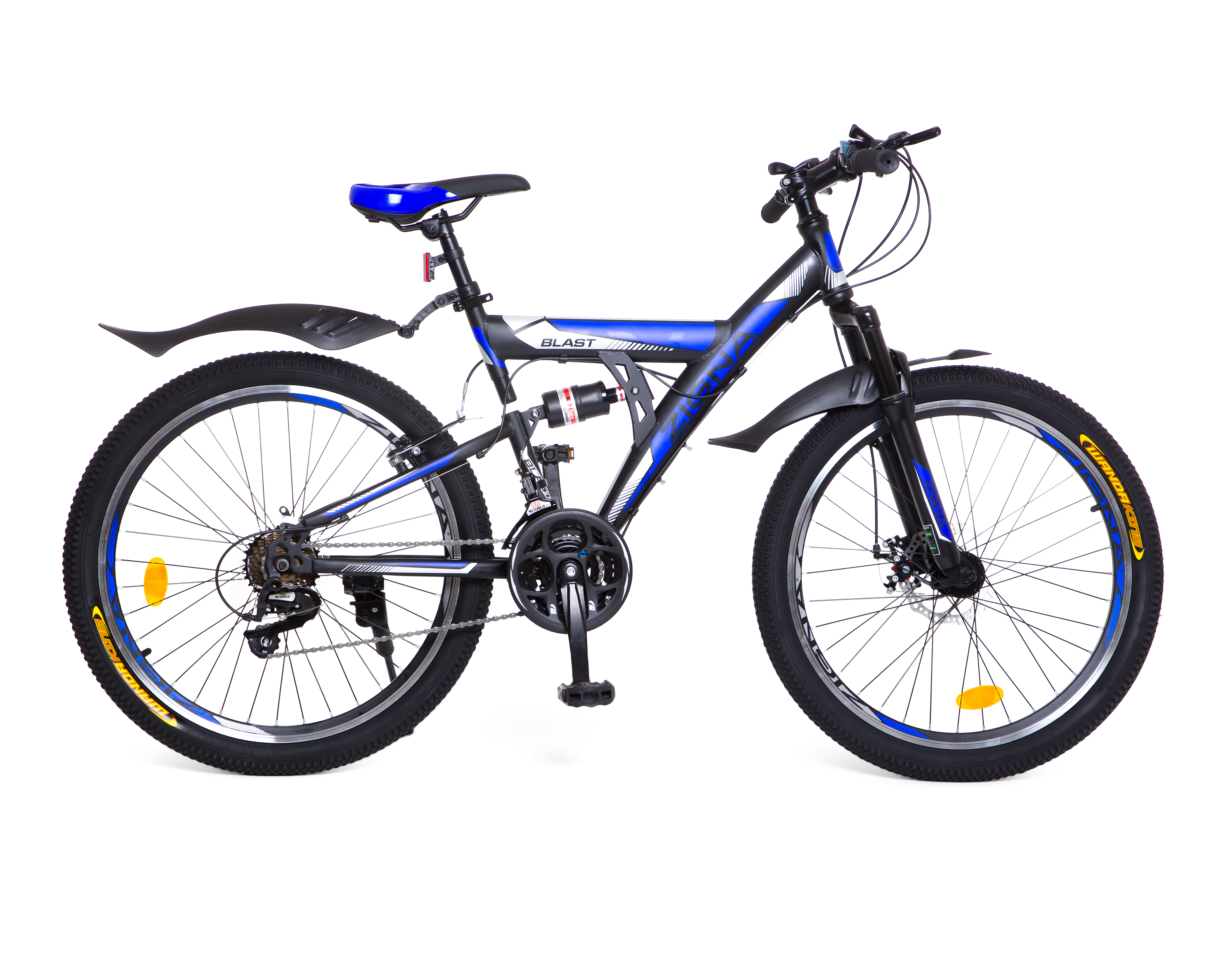 Foto 3 pulgar | Foto 2 | Bicicleta de Montaña Zigna Blast 24" Azul