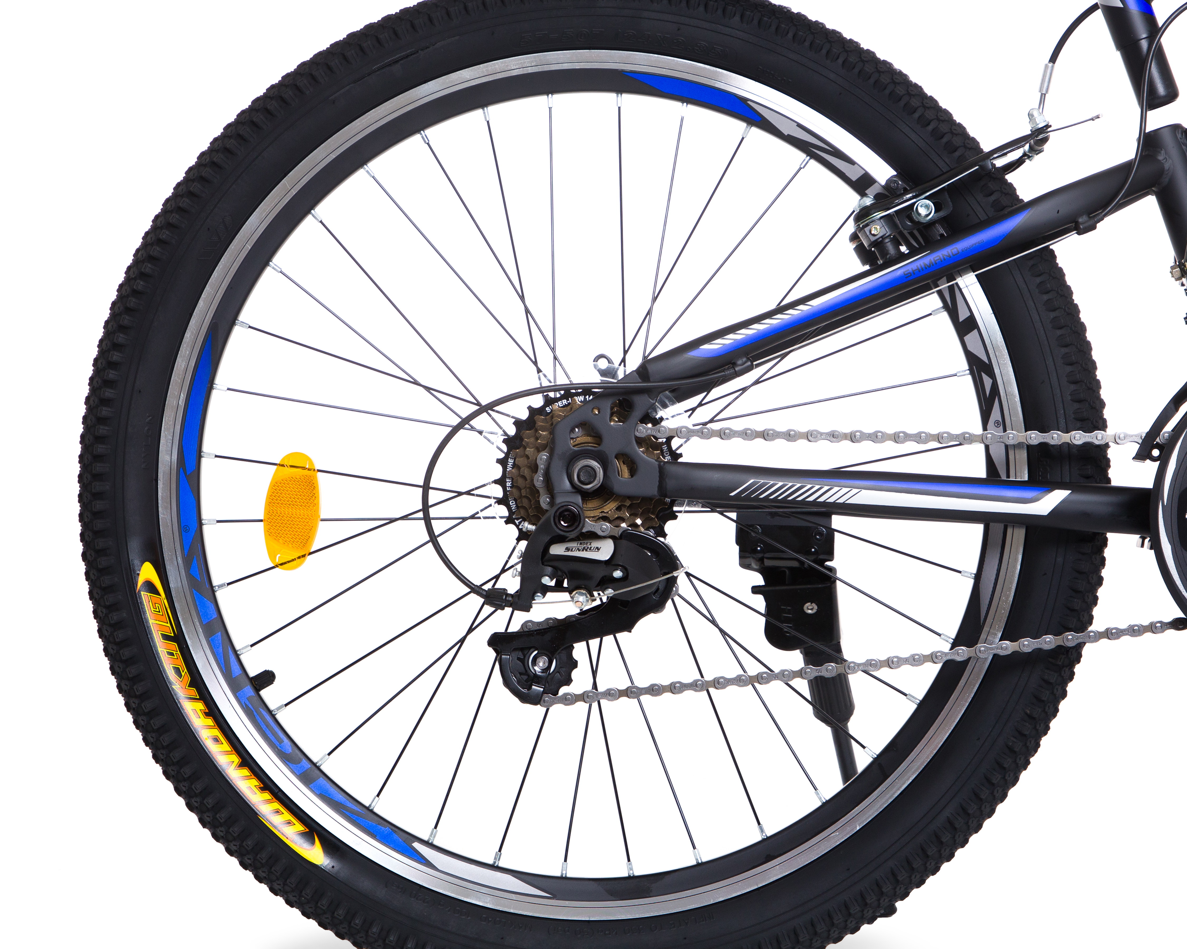 Foto 5 | Foto 5 | Bicicleta de Montaña Zigna Blast 24" Azul