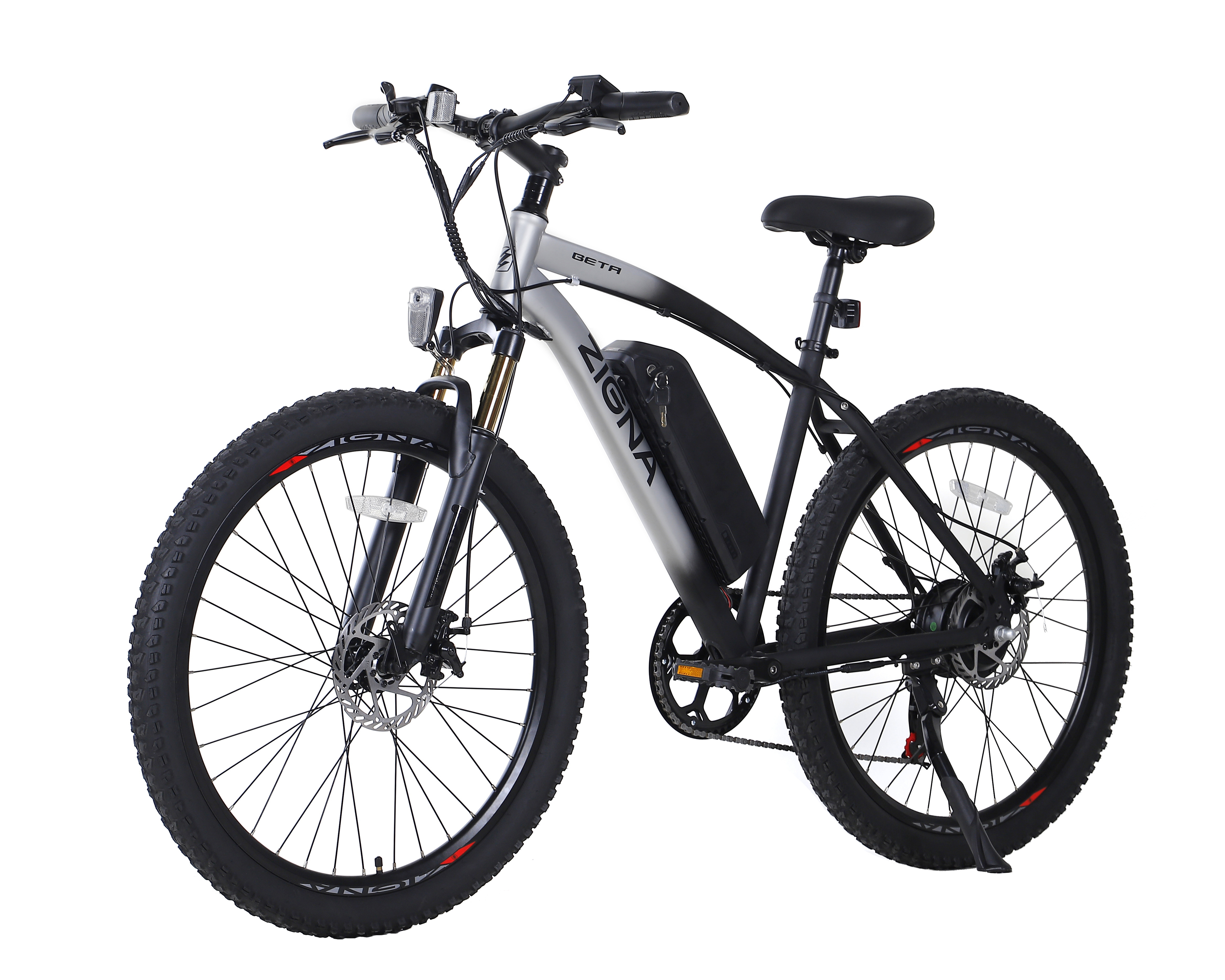 Foto 9 | Foto 9 | Bicicleta Eléctrica Motor 350 W Zigna Beta 26" Negro