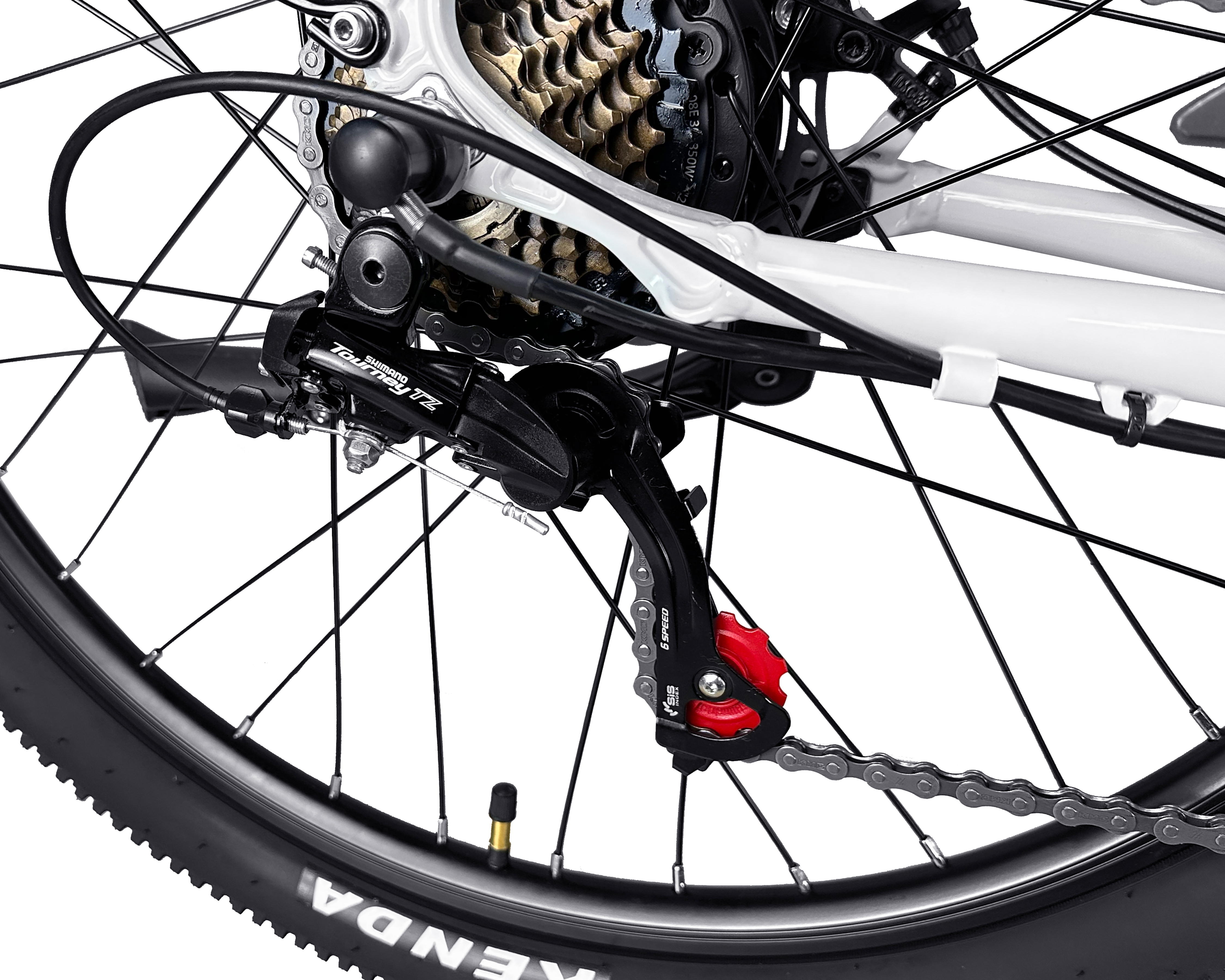 Foto 6 pulgar | Foto 5 | Bicicleta Urbana Zigna E-Go Rodada 26" Blanco