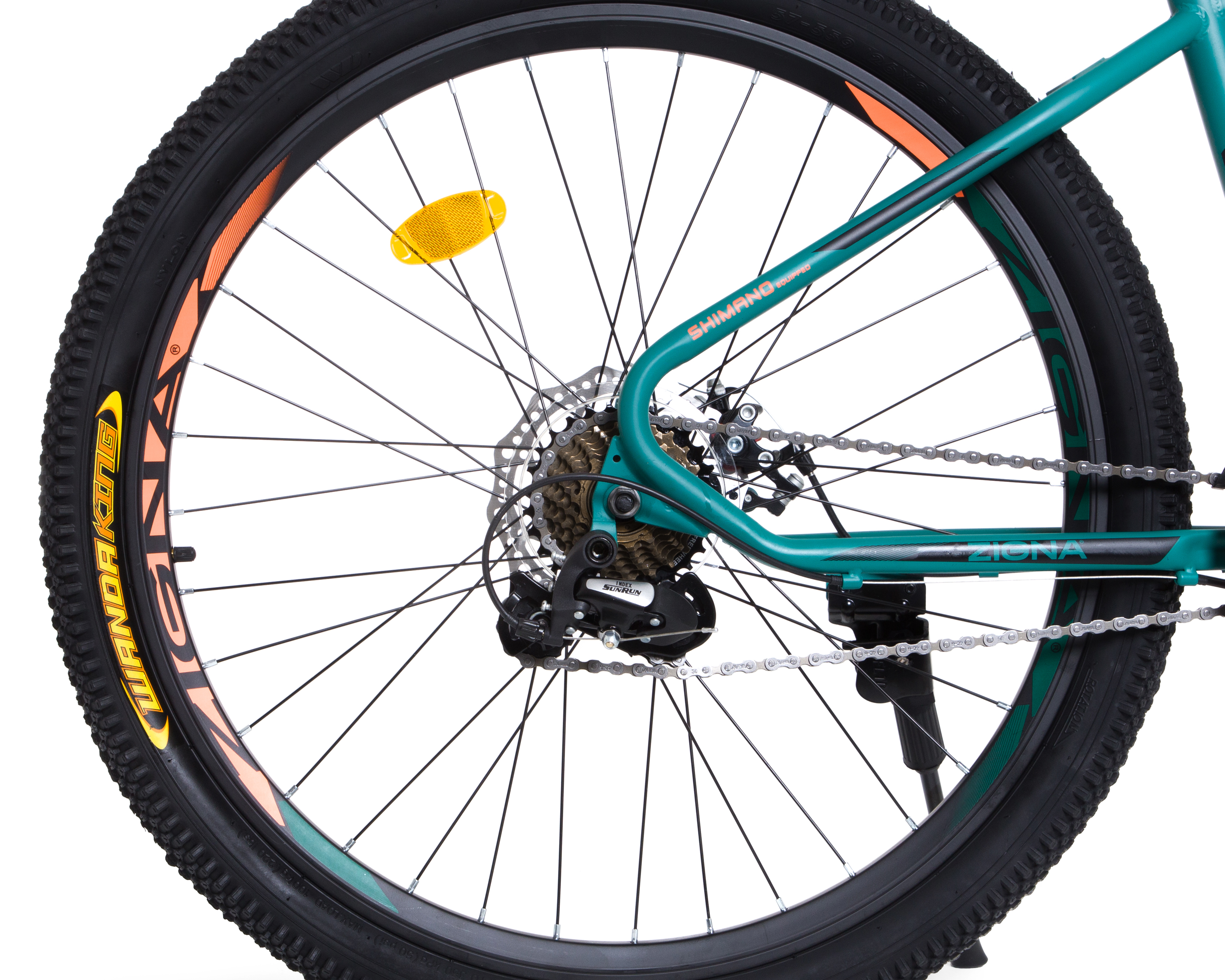 Foto 6 pulgar | Foto 5 | Bicicleta de Montaña Zigna Ilum 26" Verde