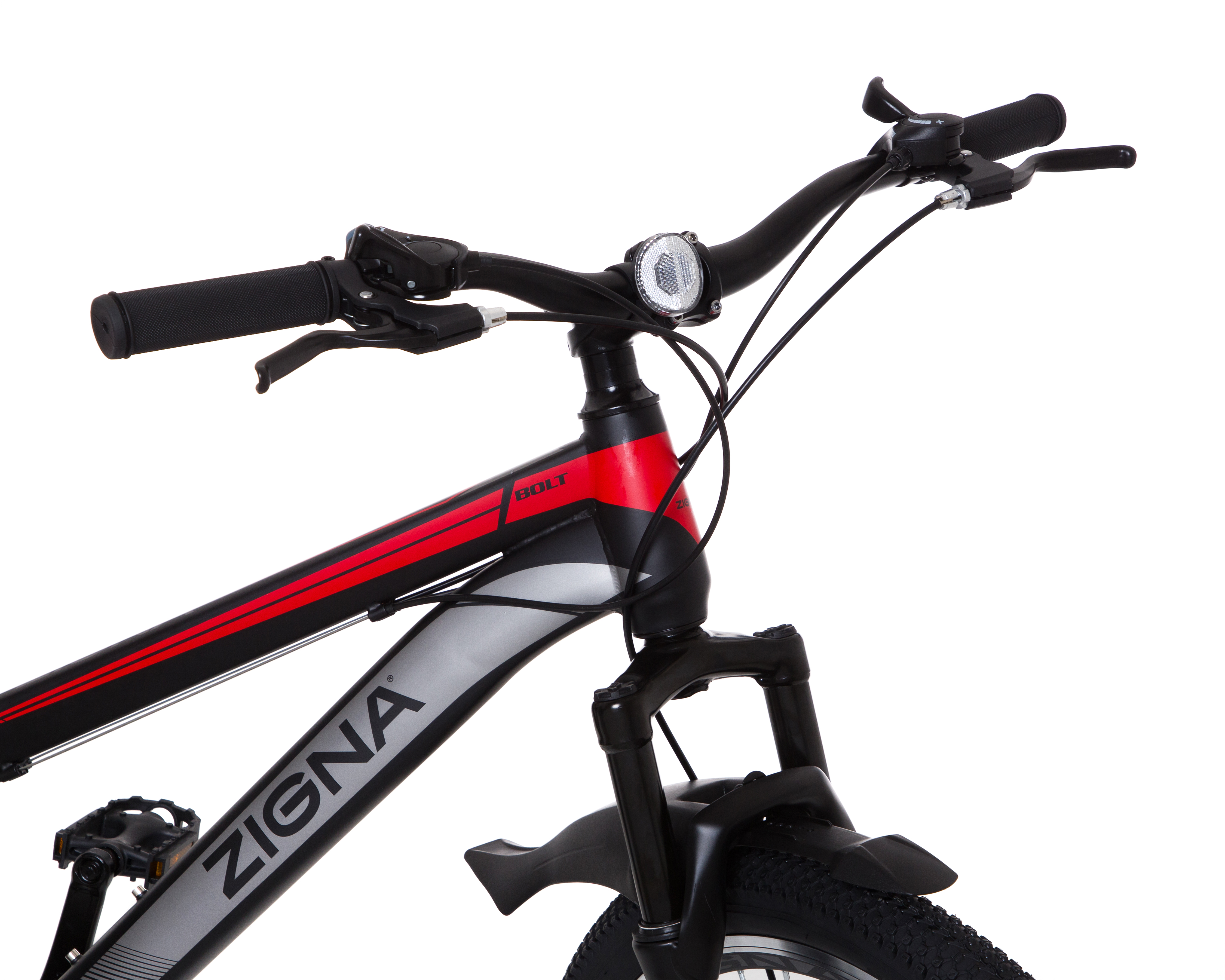 Foto 4 pulgar | Foto 3 | Bicicleta de Montaña Zigna Bolt 24" Negra