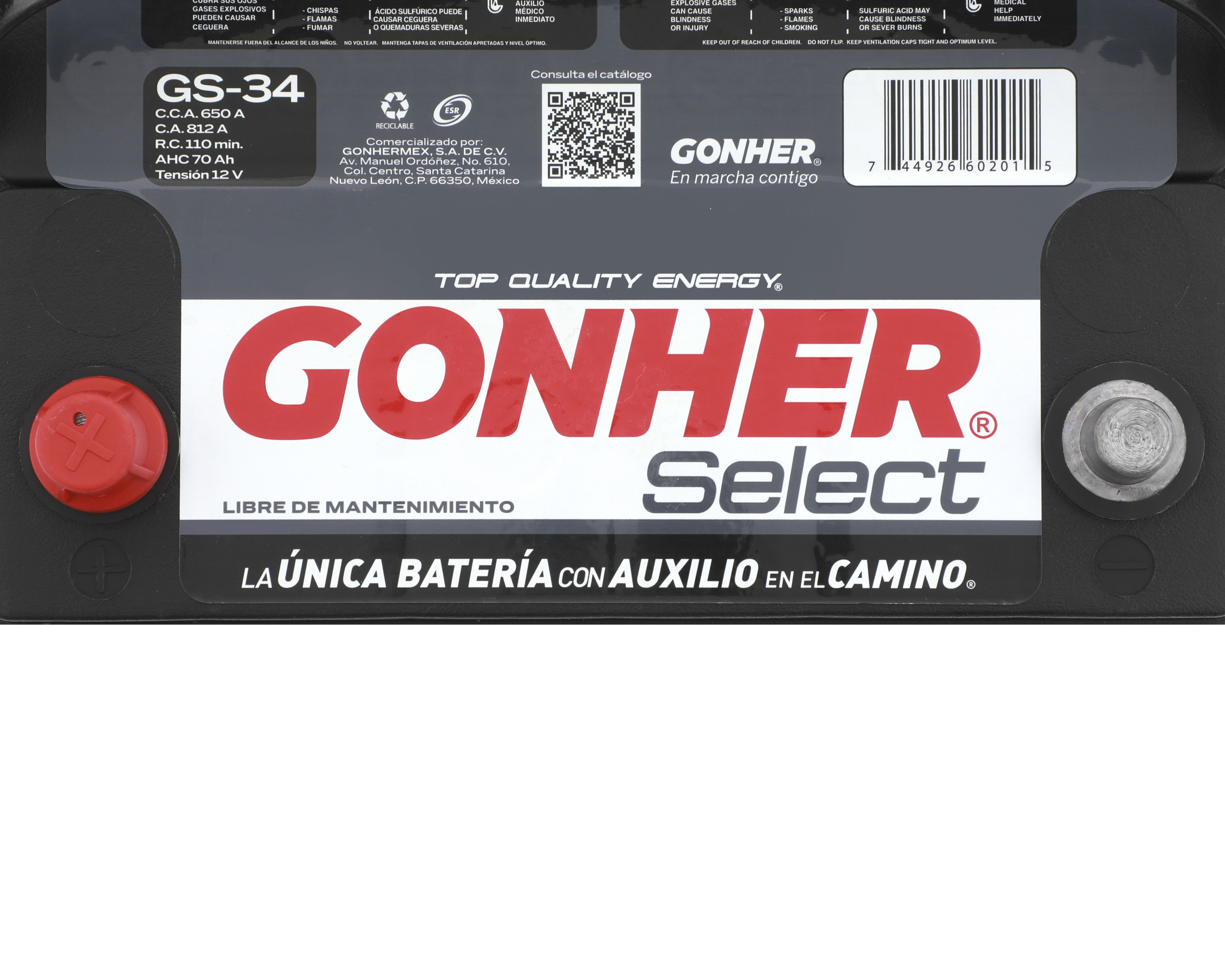 Foto 4 | Foto 4 | Acumulador Gonher GS-34