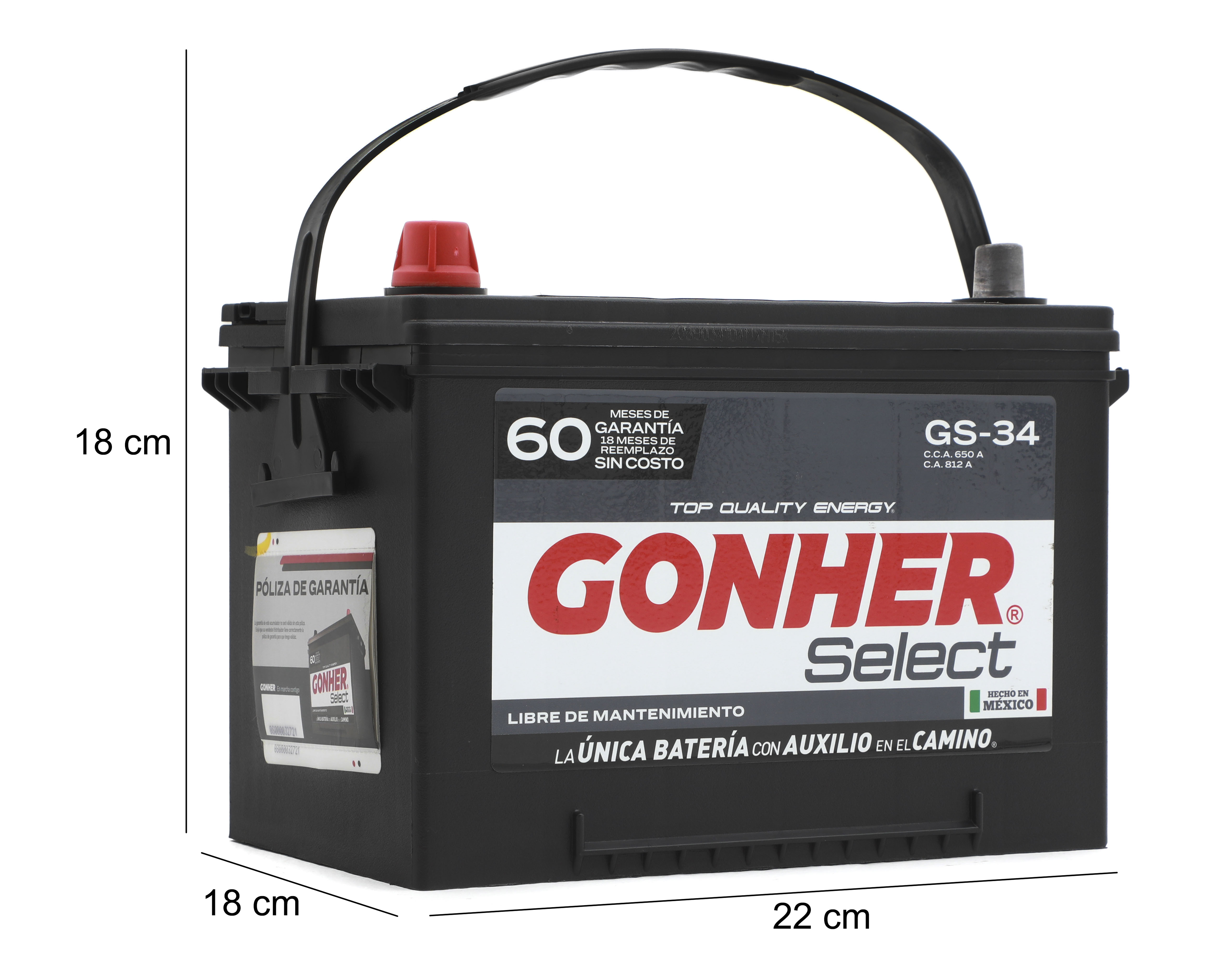 Foto 6 | Foto 6 | Acumulador Gonher GS-34