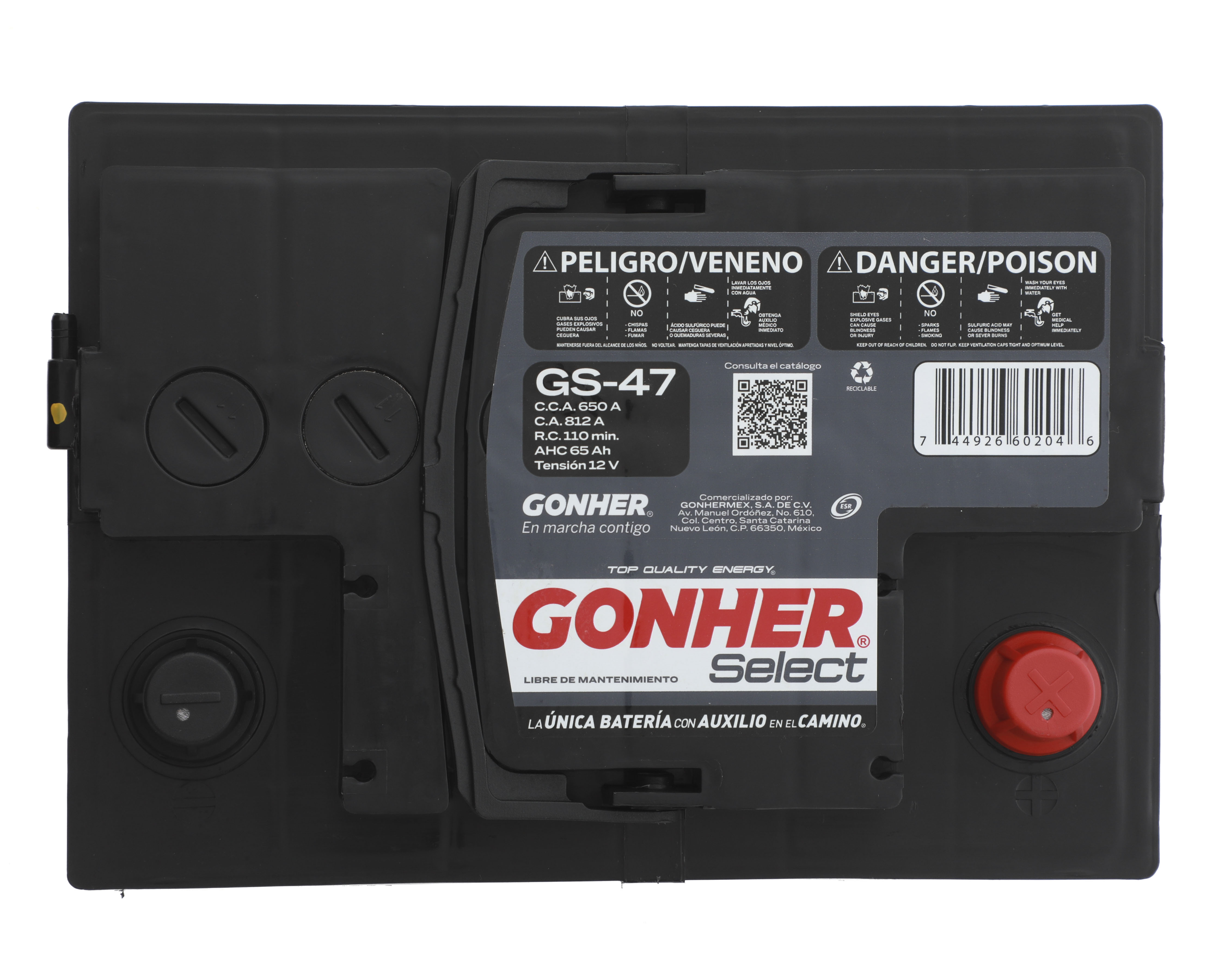 Foto 3 | Foto 3 | Acumulador Gonher GS-47