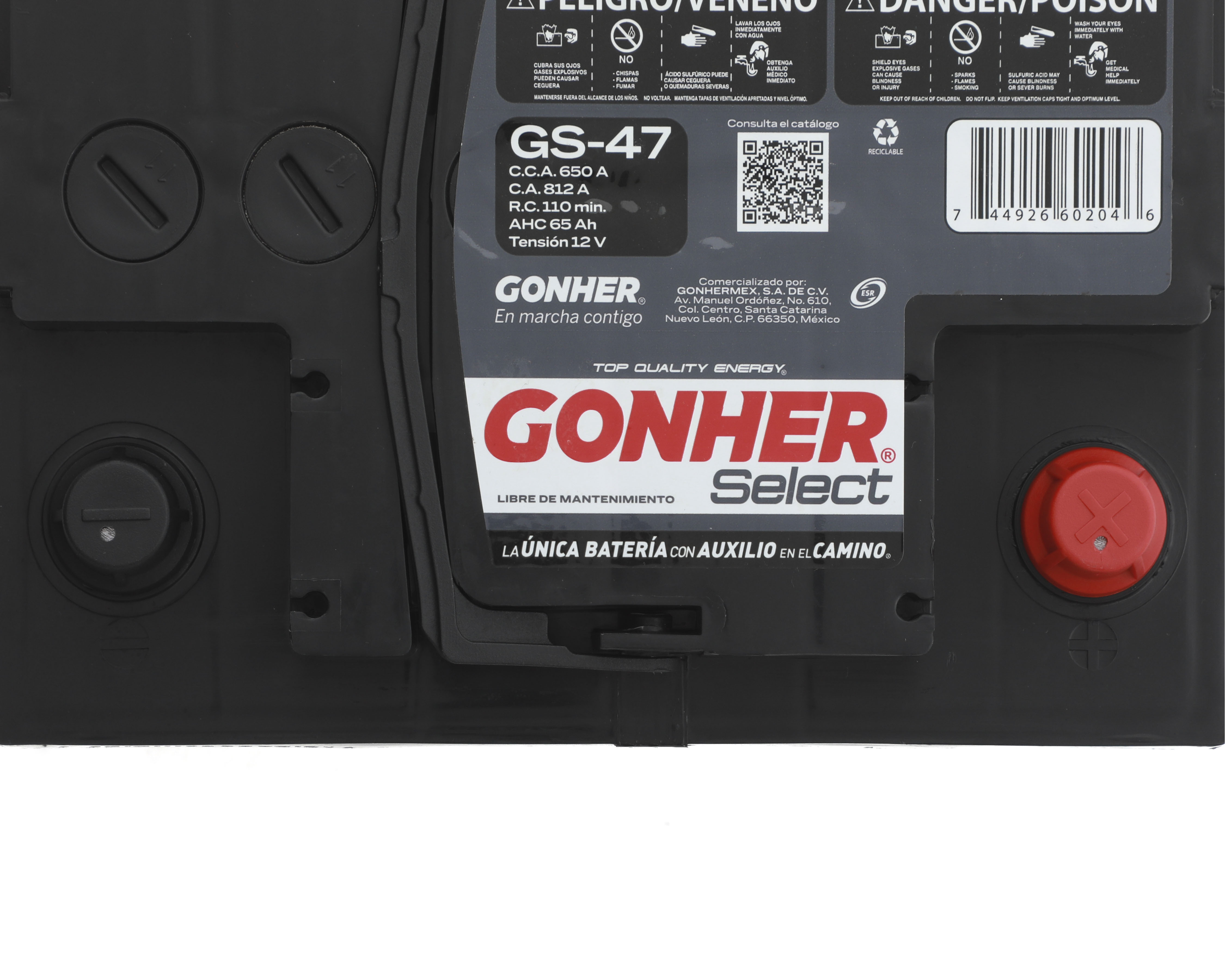 Foto 4 | Foto 4 | Acumulador Gonher GS-47