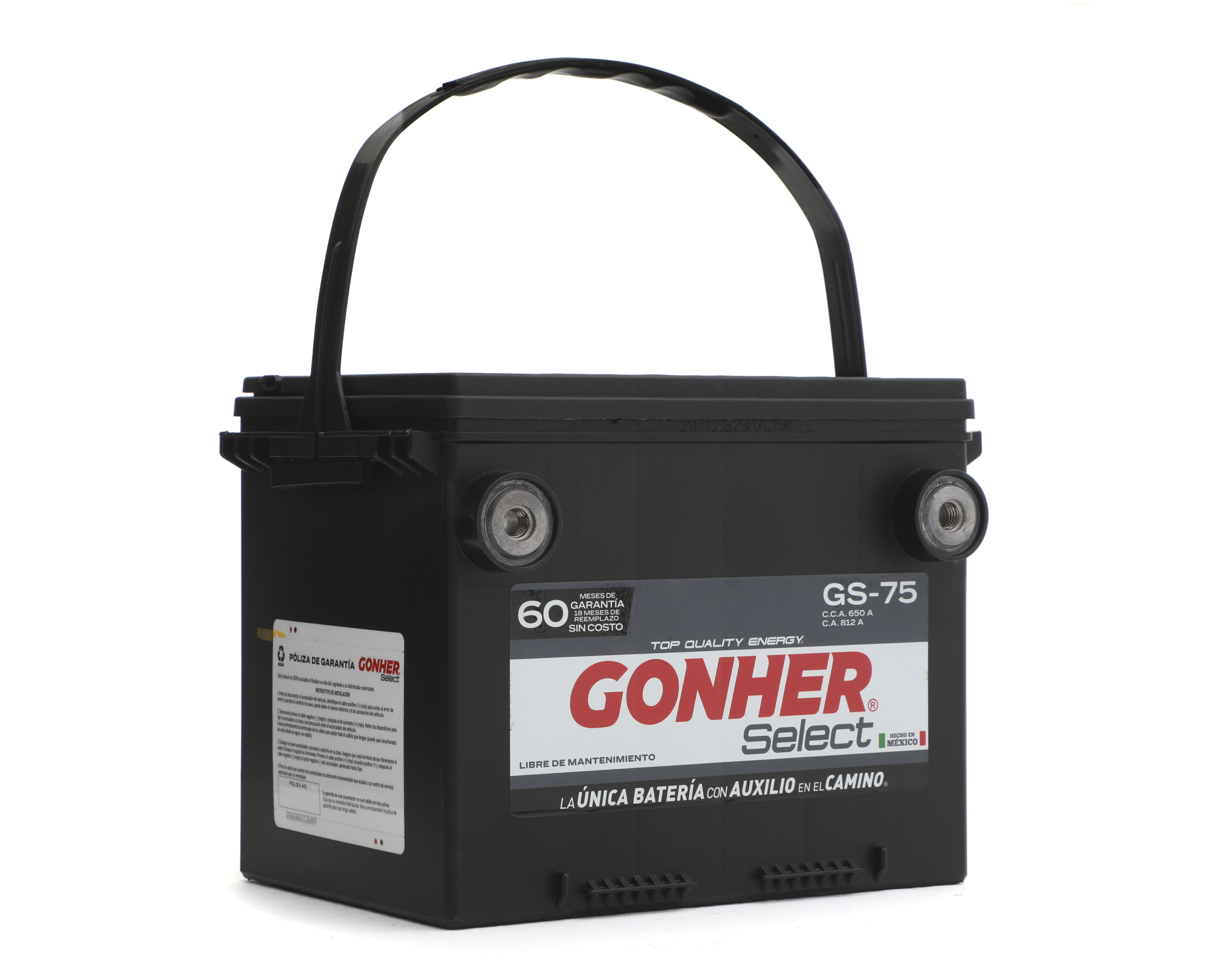 Acumulador Gonher GS-75