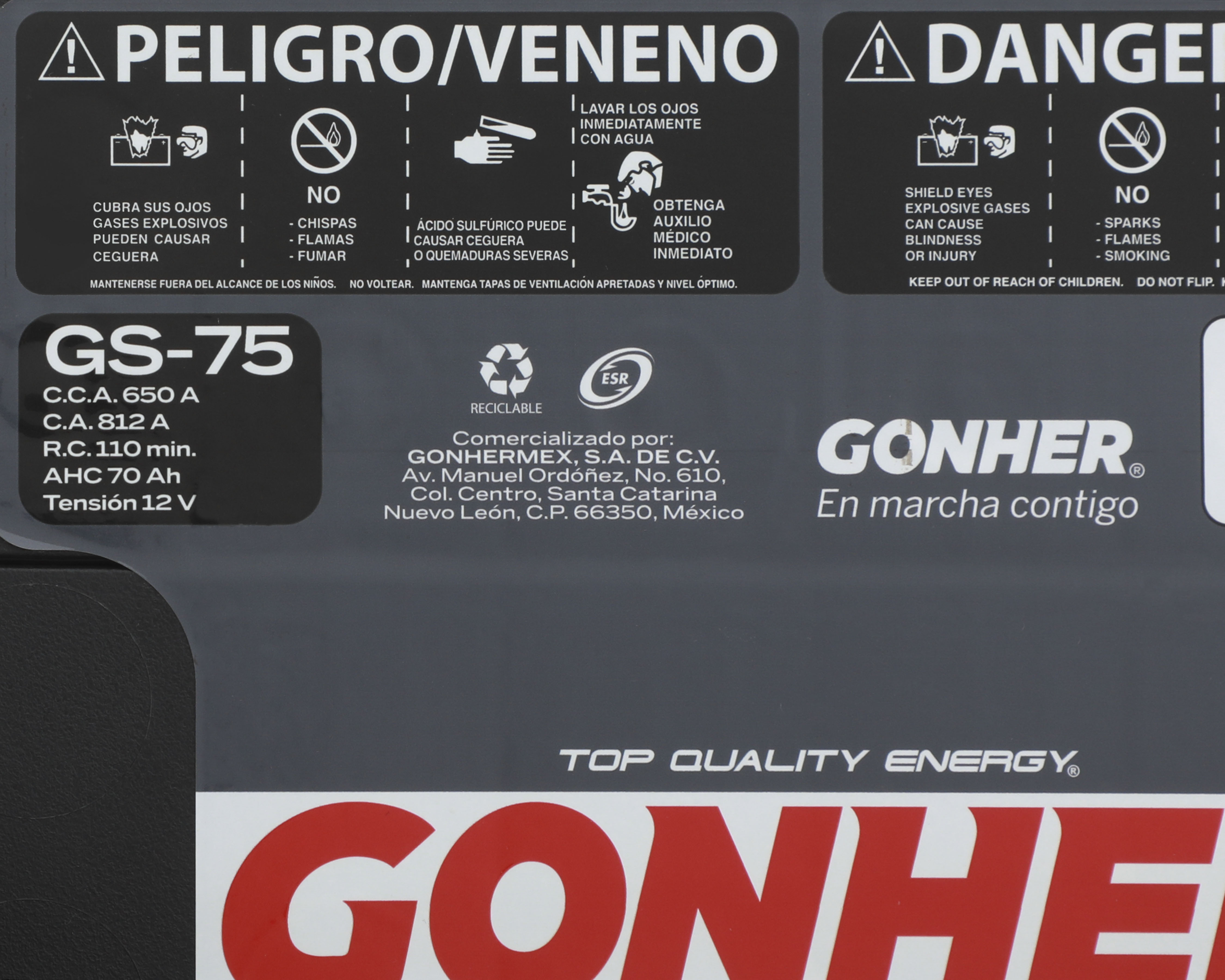 Foto 5 | Foto 5 | Acumulador Gonher GS-75