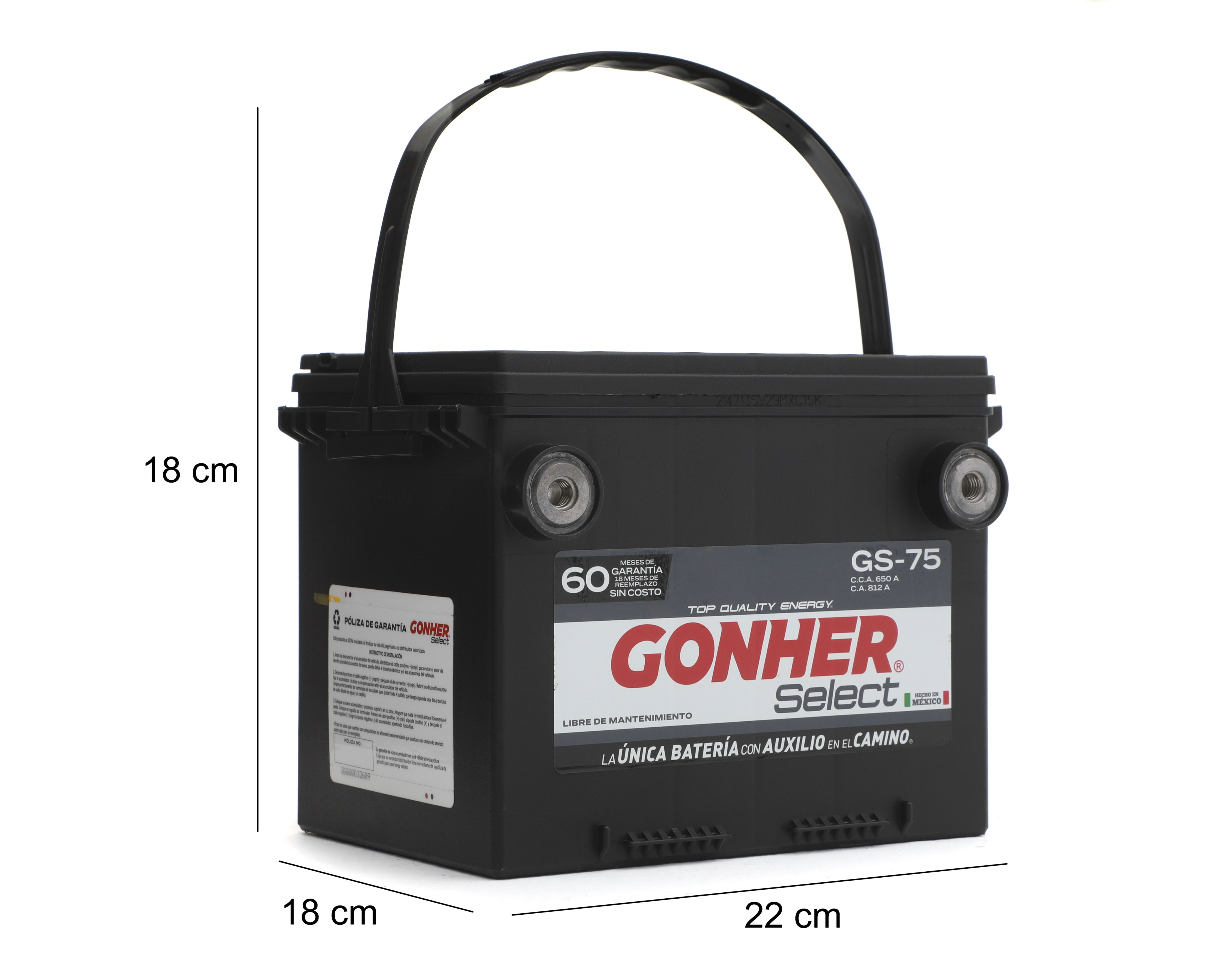 Foto 6 | Foto 6 | Acumulador Gonher GS-75