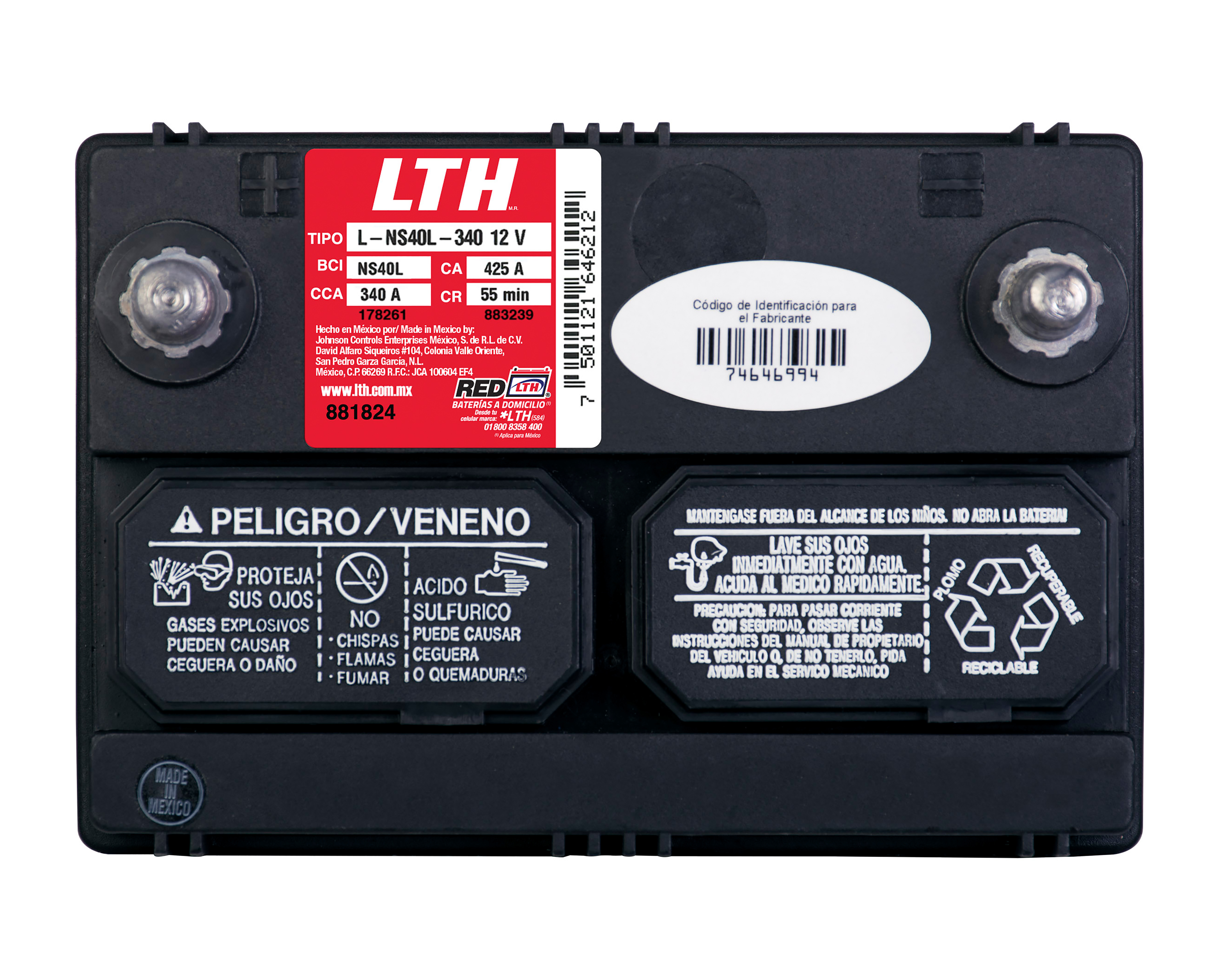 Foto 6 | Foto 6 | Acumulador LTH  L-NS40L-340