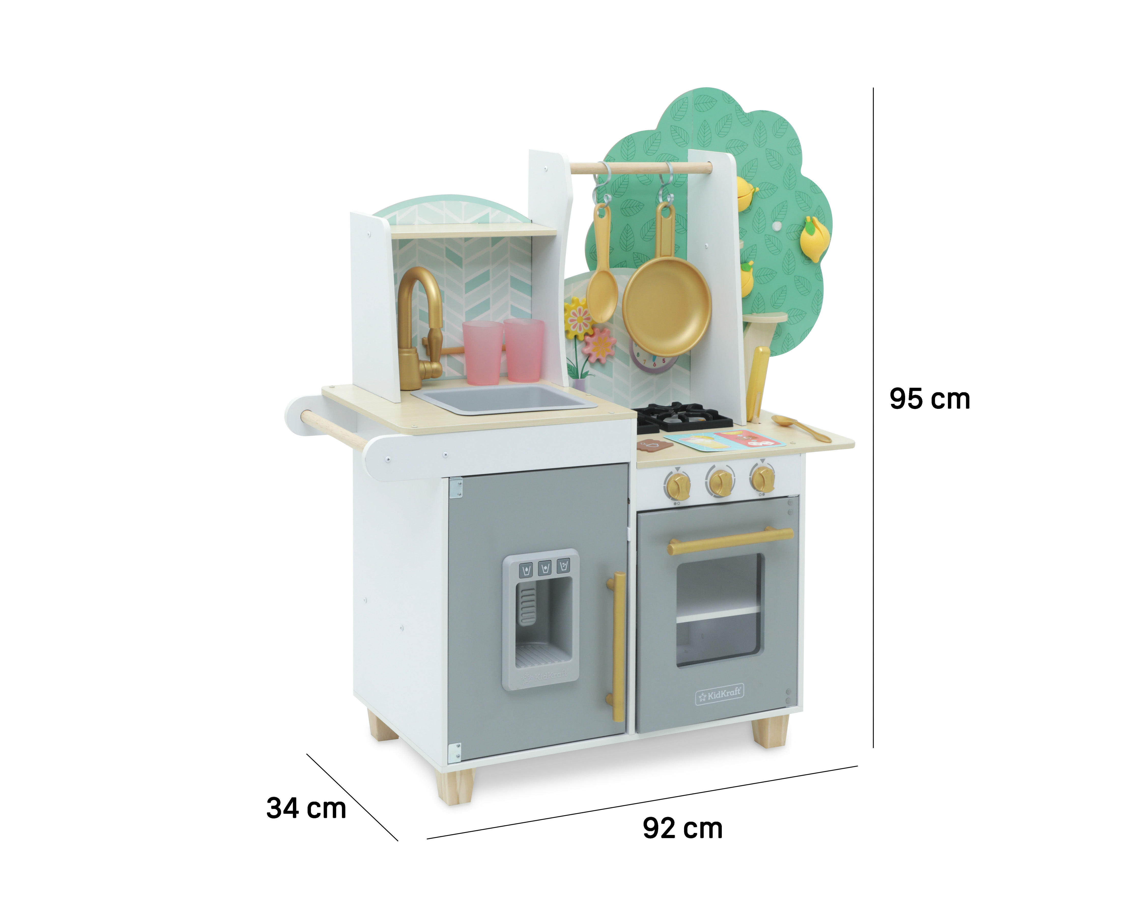 Foto 5 | Foto 5 | Cocina Kidkraft Gris