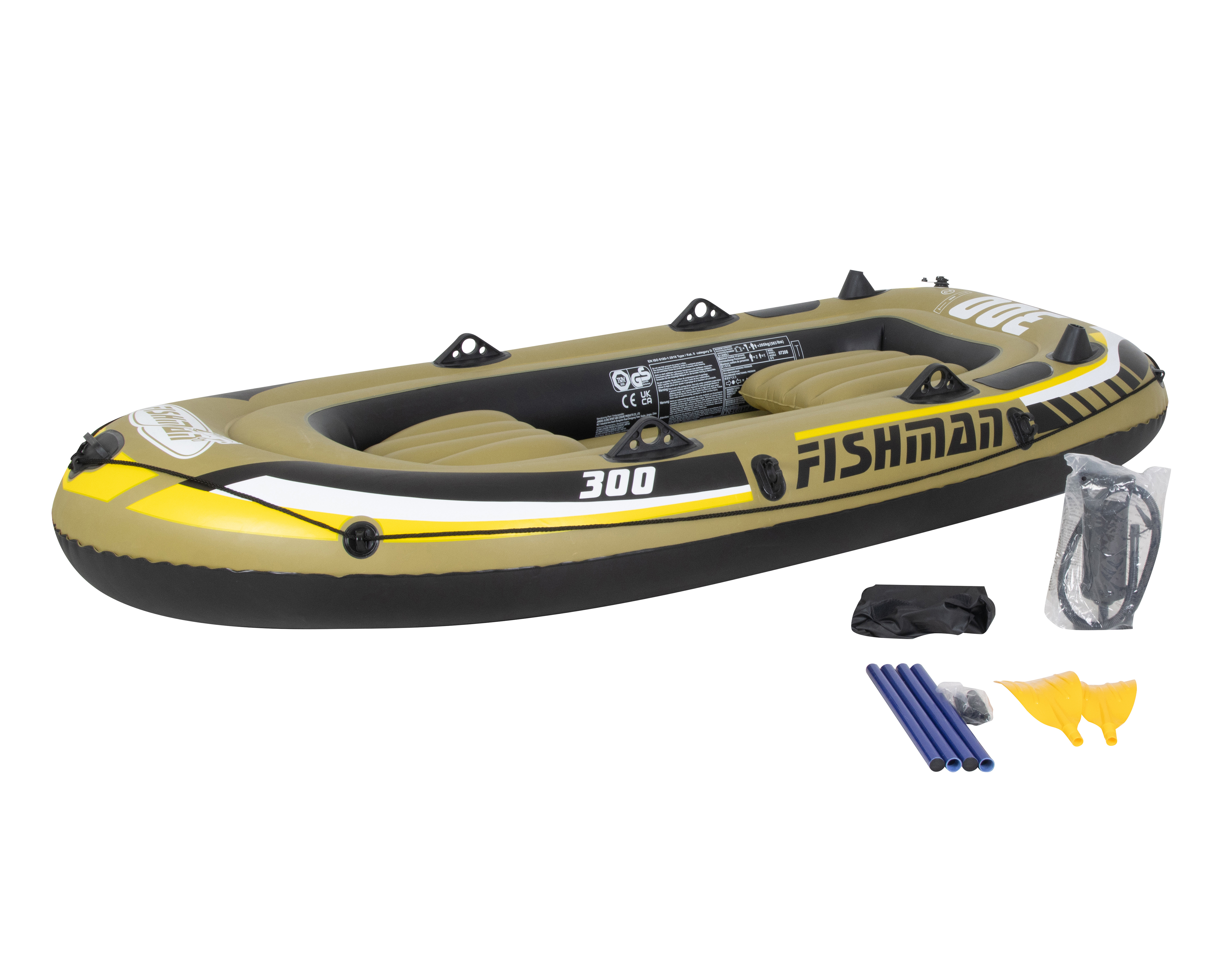 Foto 11 pulgar | Foto 10 | Balsa de Pesca Pathfinder Fishman 300 con Remos