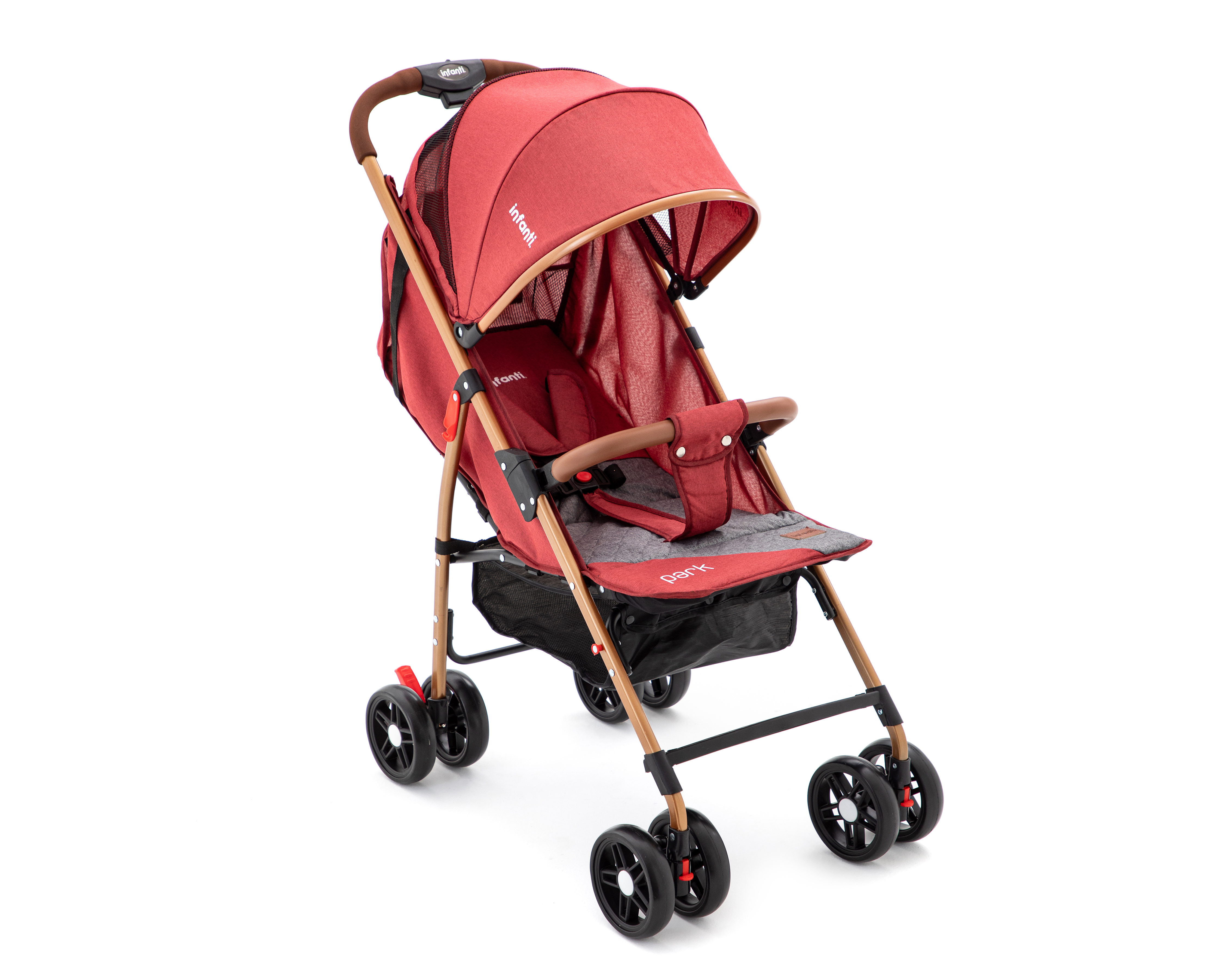 Foto 2 pulgar | Foto 1 | Carriola Infanti Park Roja