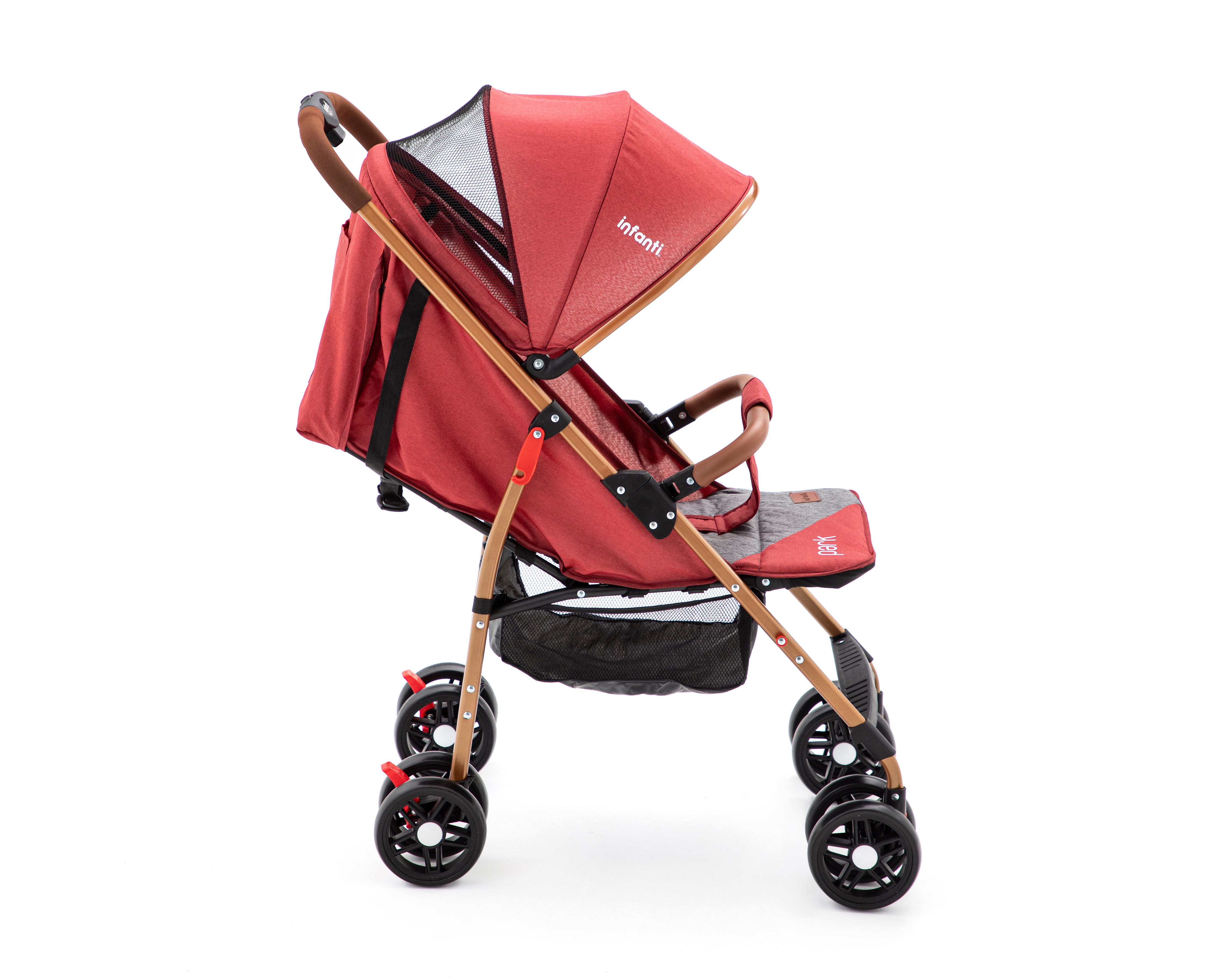 Foto 3 pulgar | Foto 2 | Carriola Infanti Park Roja