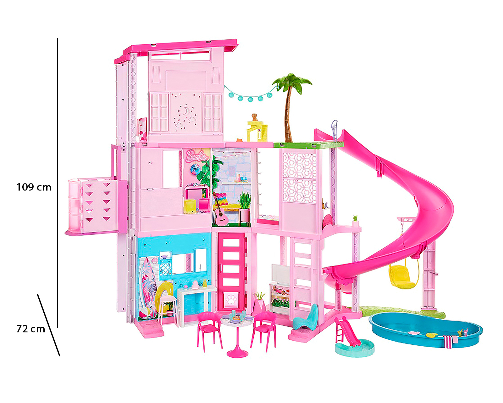Foto 6 pulgar | Foto 5 | Casa de Muñecas Barbie Casa de los Sueños 2023 Rosa