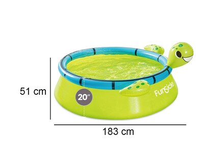 Foto 3 | Foto 3 | Alberca Infantil Circular Funsicle 757 L 51 x 183 cm