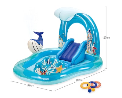 Foto 5 | Foto 5 | Alberca Infantil Funsicle 320 L 178 x 203 x 127 cm