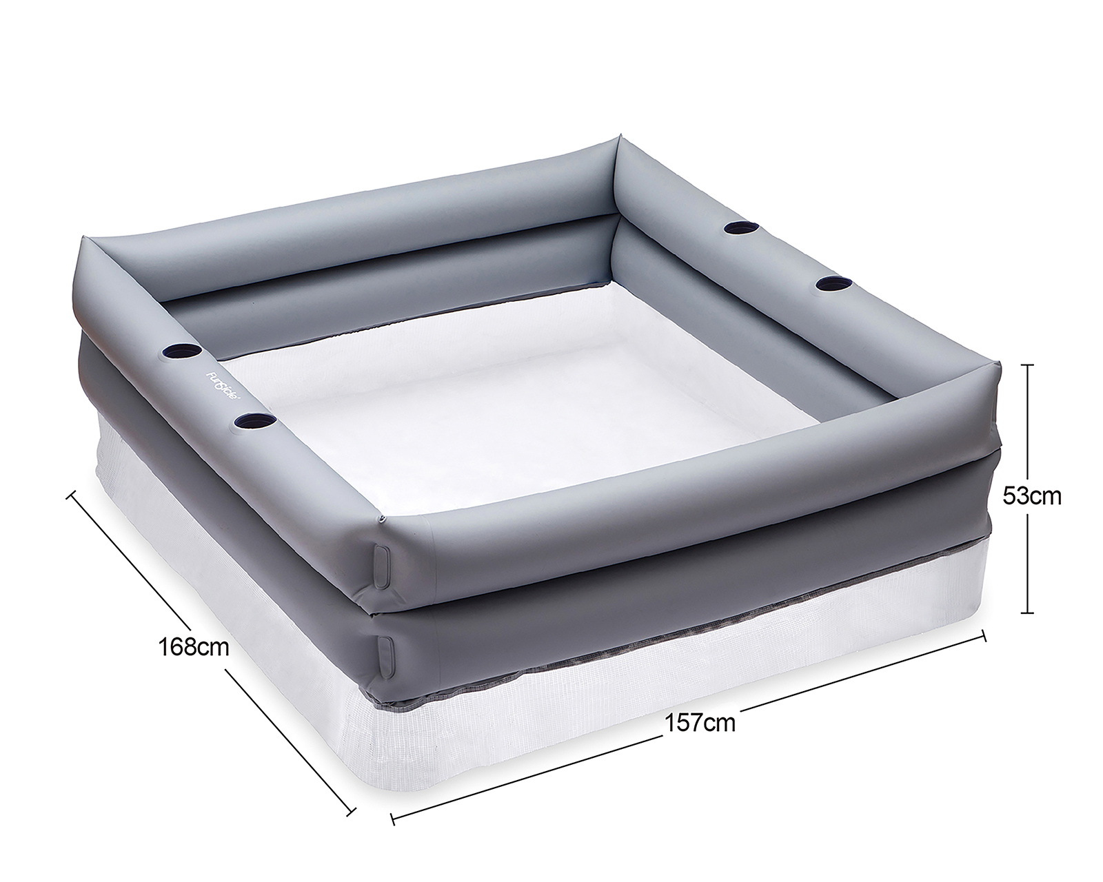 Foto 6 pulgar | Foto 5 | Alberca Rectangular Funsicle 1022  L 157 x 168 x 53 cm