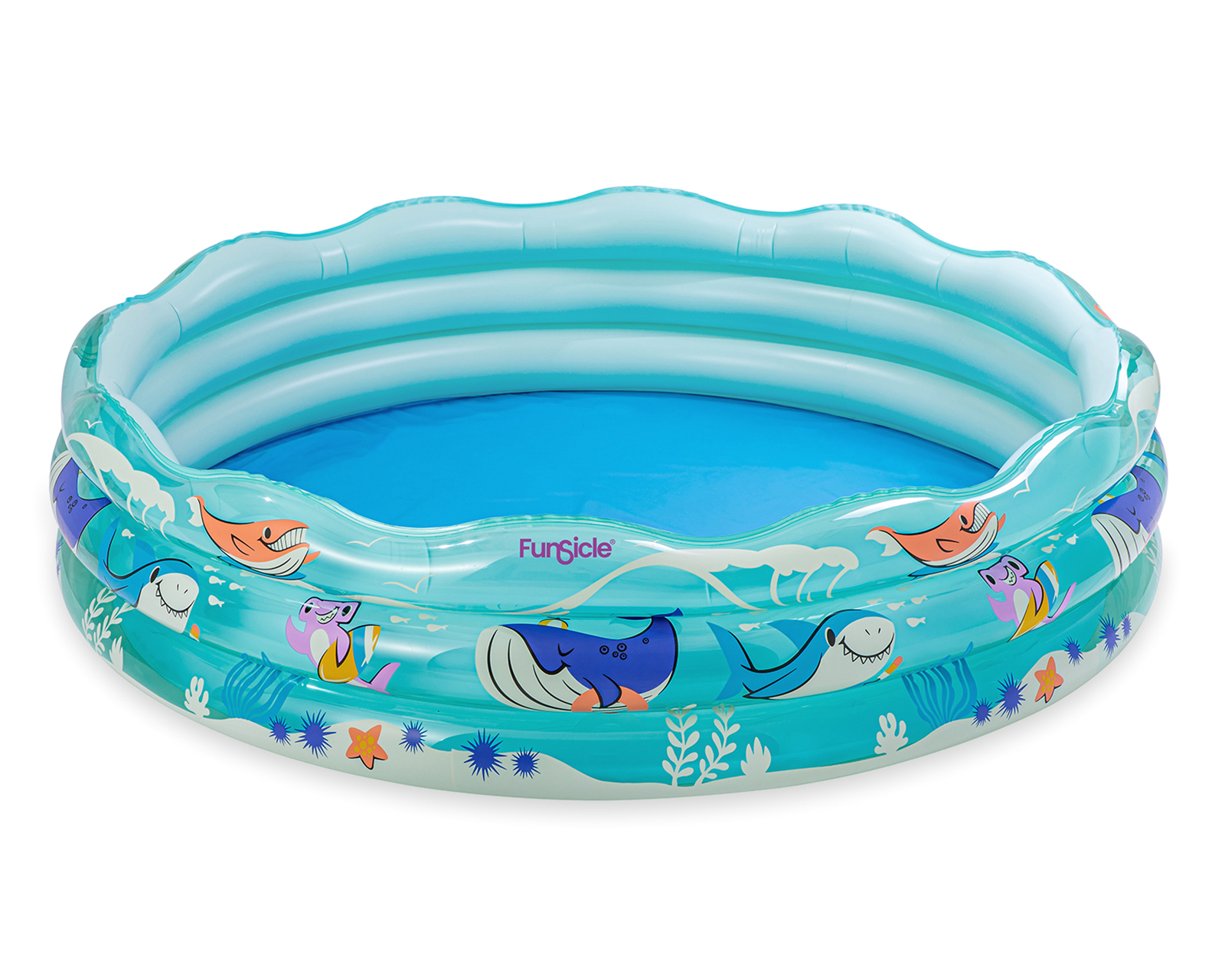 Foto 2 pulgar | Foto 1 | Alberca Circular Funsicle 442 L 165 x 37 cm
