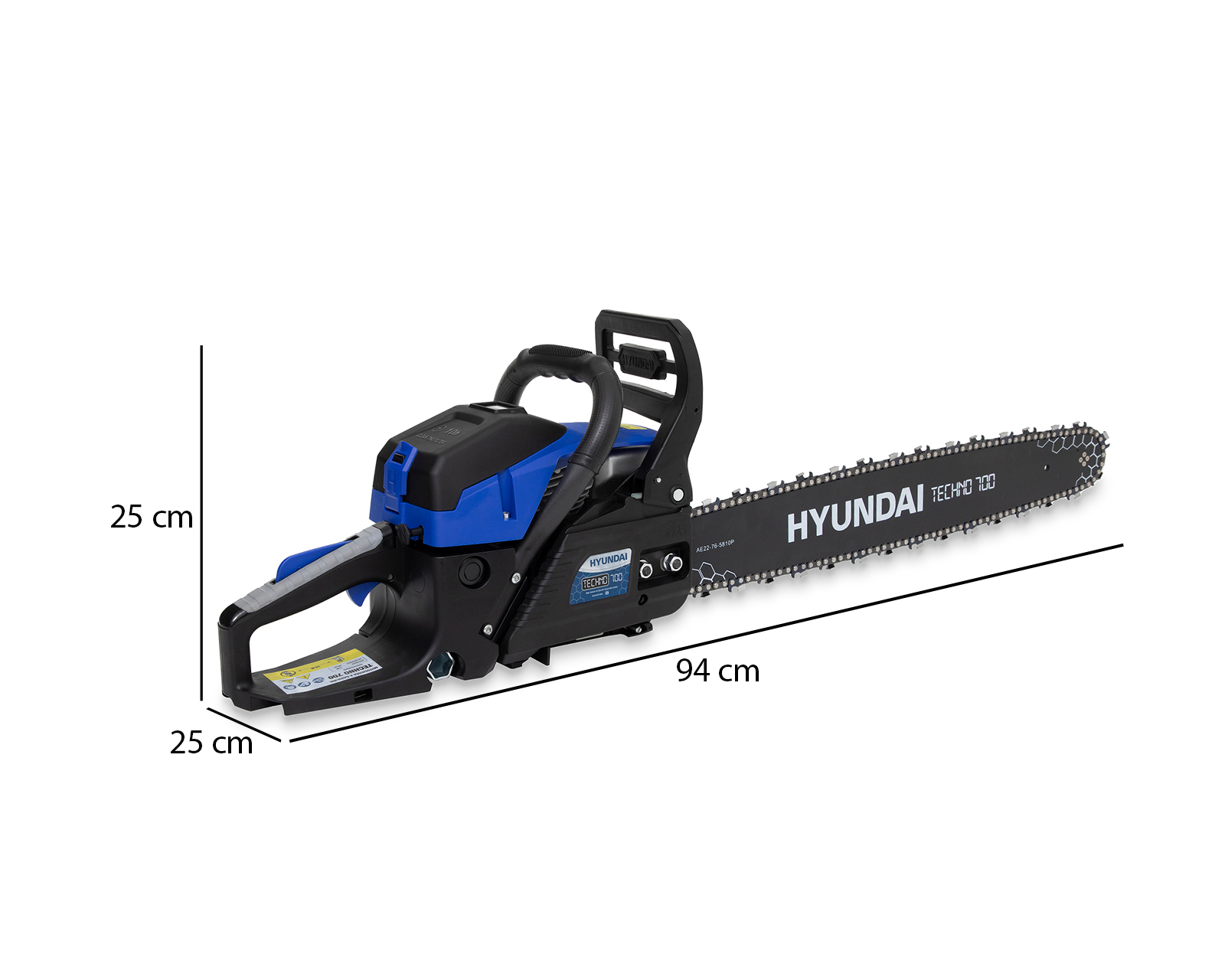 Foto 7 pulgar | Foto 6 | Motosierra de Gasolina Hyundai 50 cc 22" 2 Tiempos