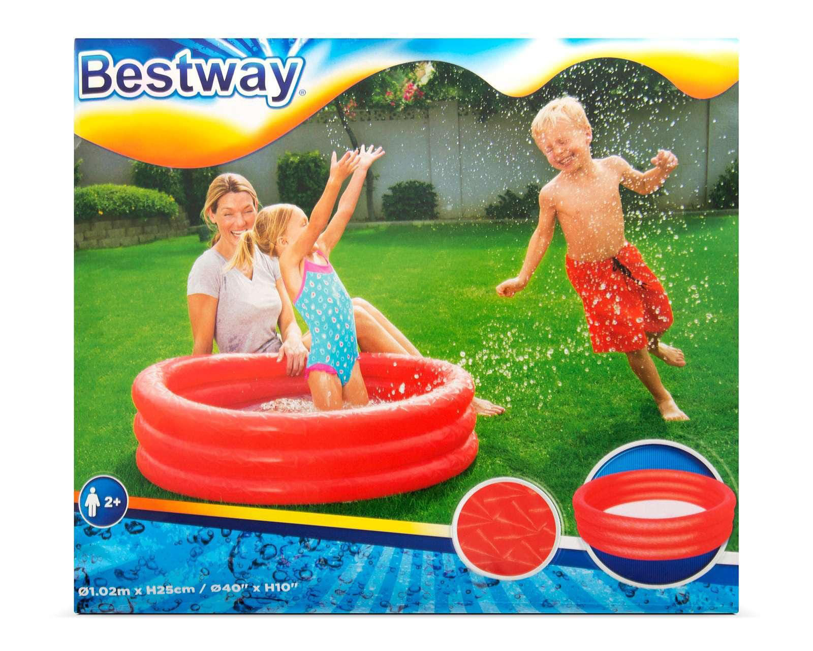 Foto 4 | Foto 4 | Alberca Infantil Redonda Bestway 100 L 102 x 25 cm