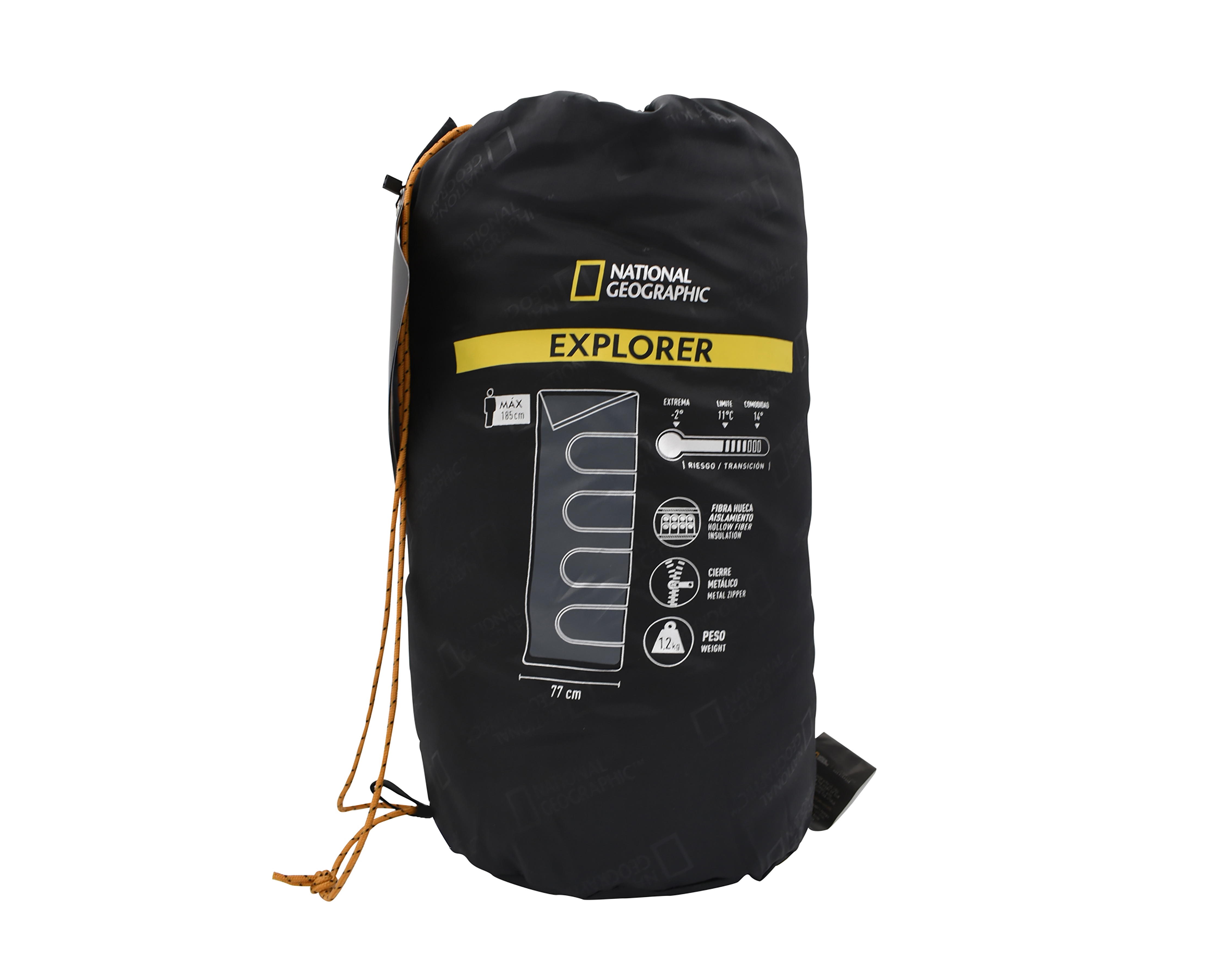 Foto 4 pulgar | Foto 3 | Bolsa para Dormir National Geographic Explorer Amarilla