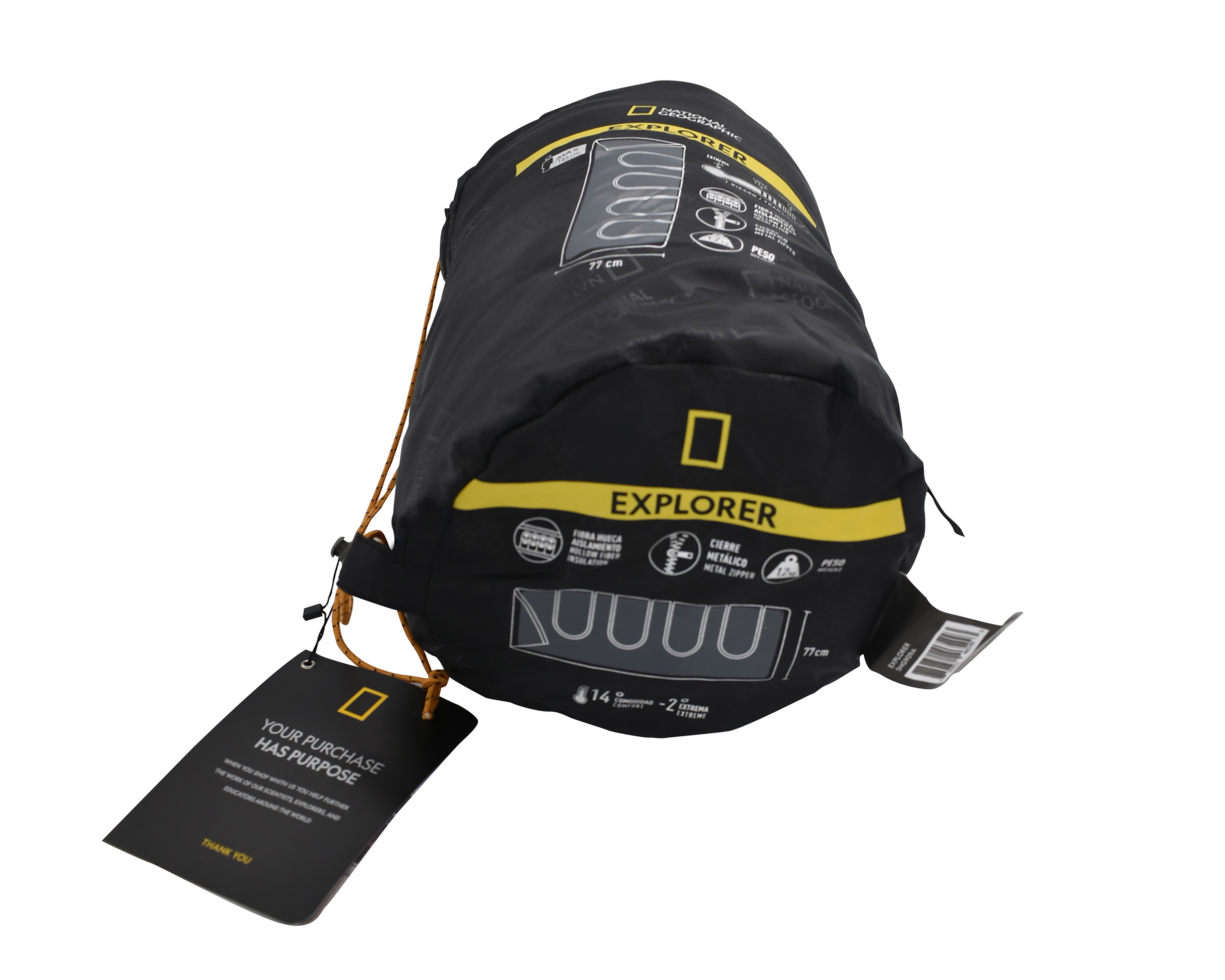 Foto 5 pulgar | Foto 4 | Bolsa para Dormir National Geographic Explorer Amarilla