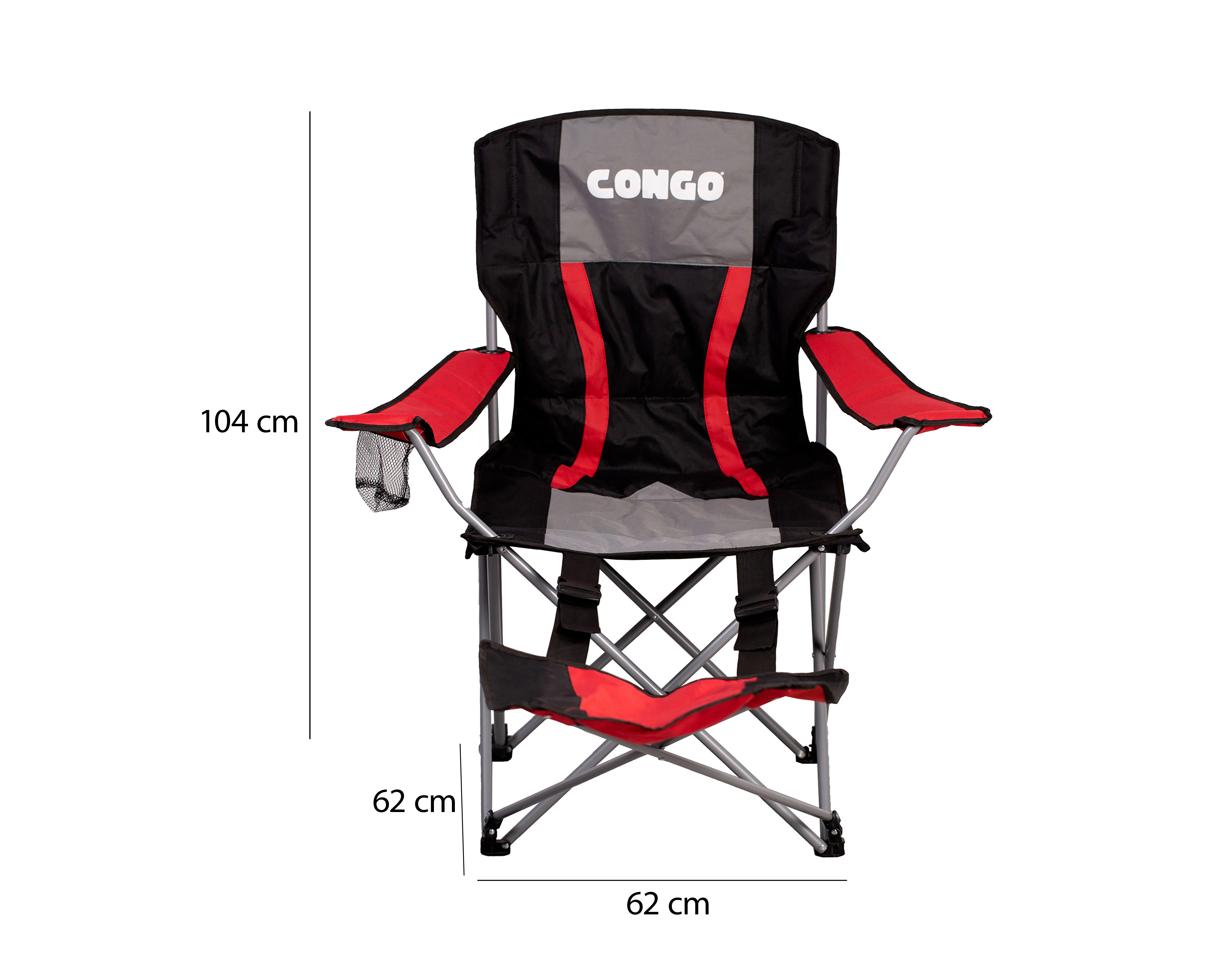 Foto 7 | Foto 7 | Silla Congo Plegable Negra