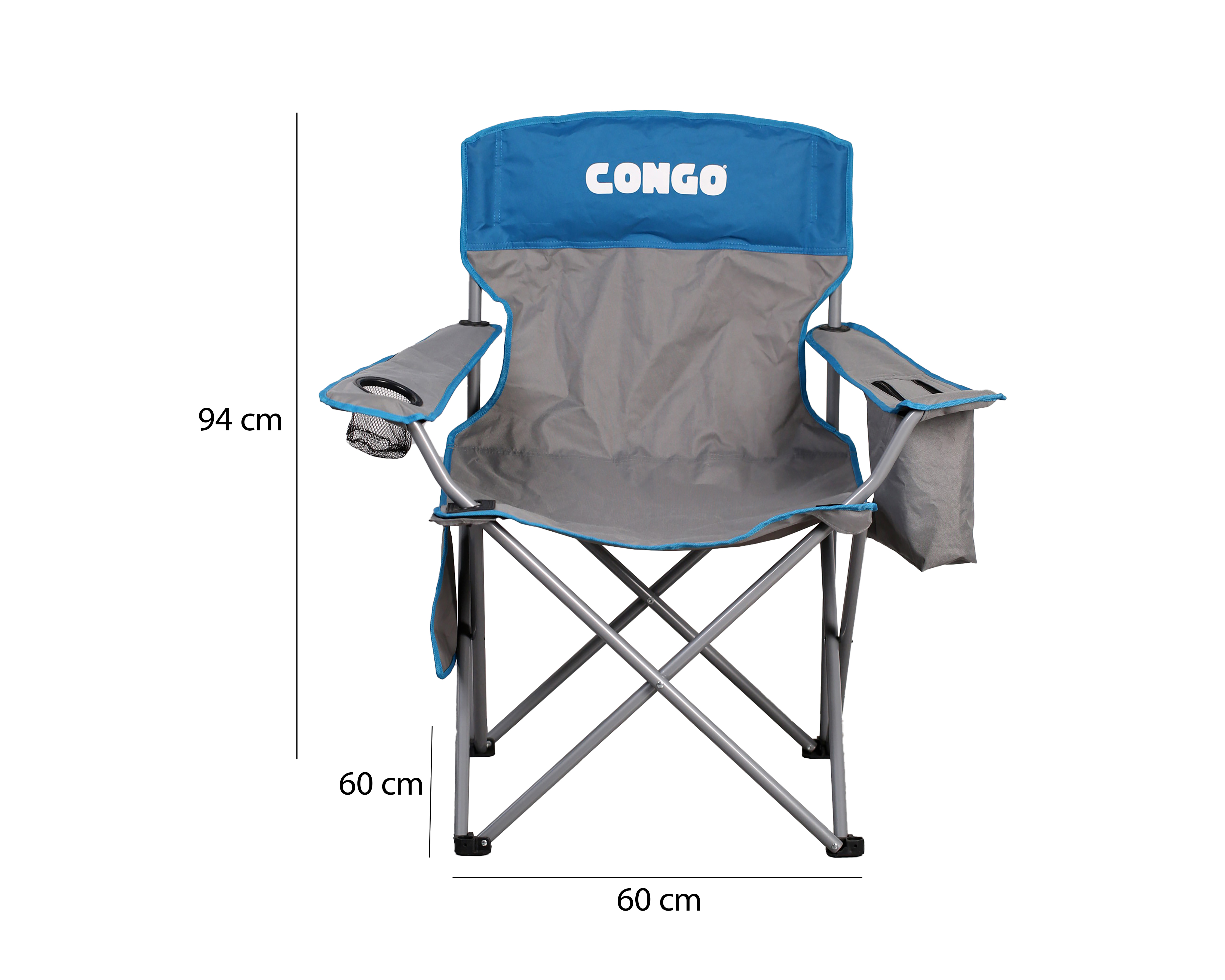 Foto 10 | Foto 10 | Silla Congo Plegable Gris