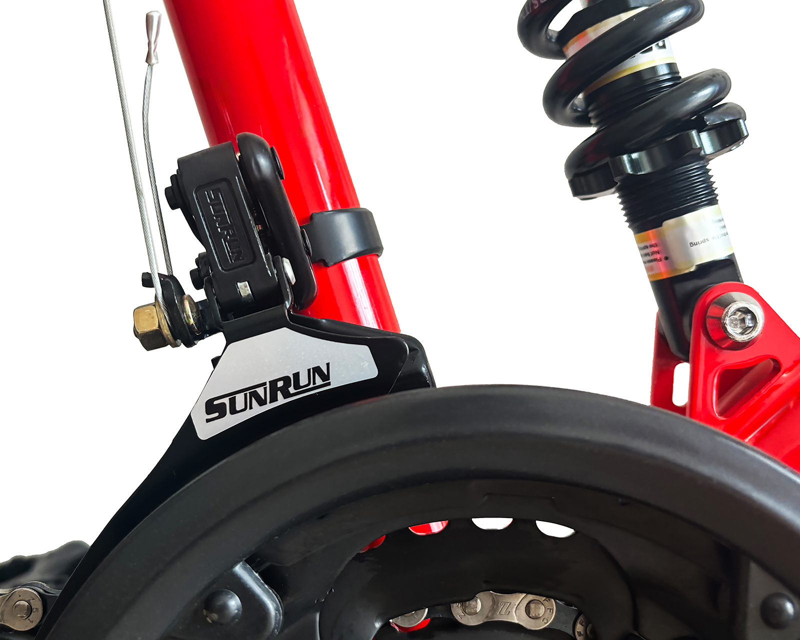 Foto 7 | Foto 7 | Bicicleta de Montaña Rising Bike Tiger Rodada 27.5 Rojo